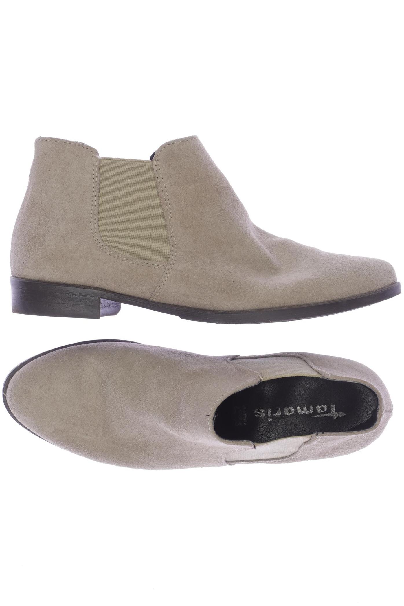 

Tamaris Damen Stiefelette, beige, Gr. 37