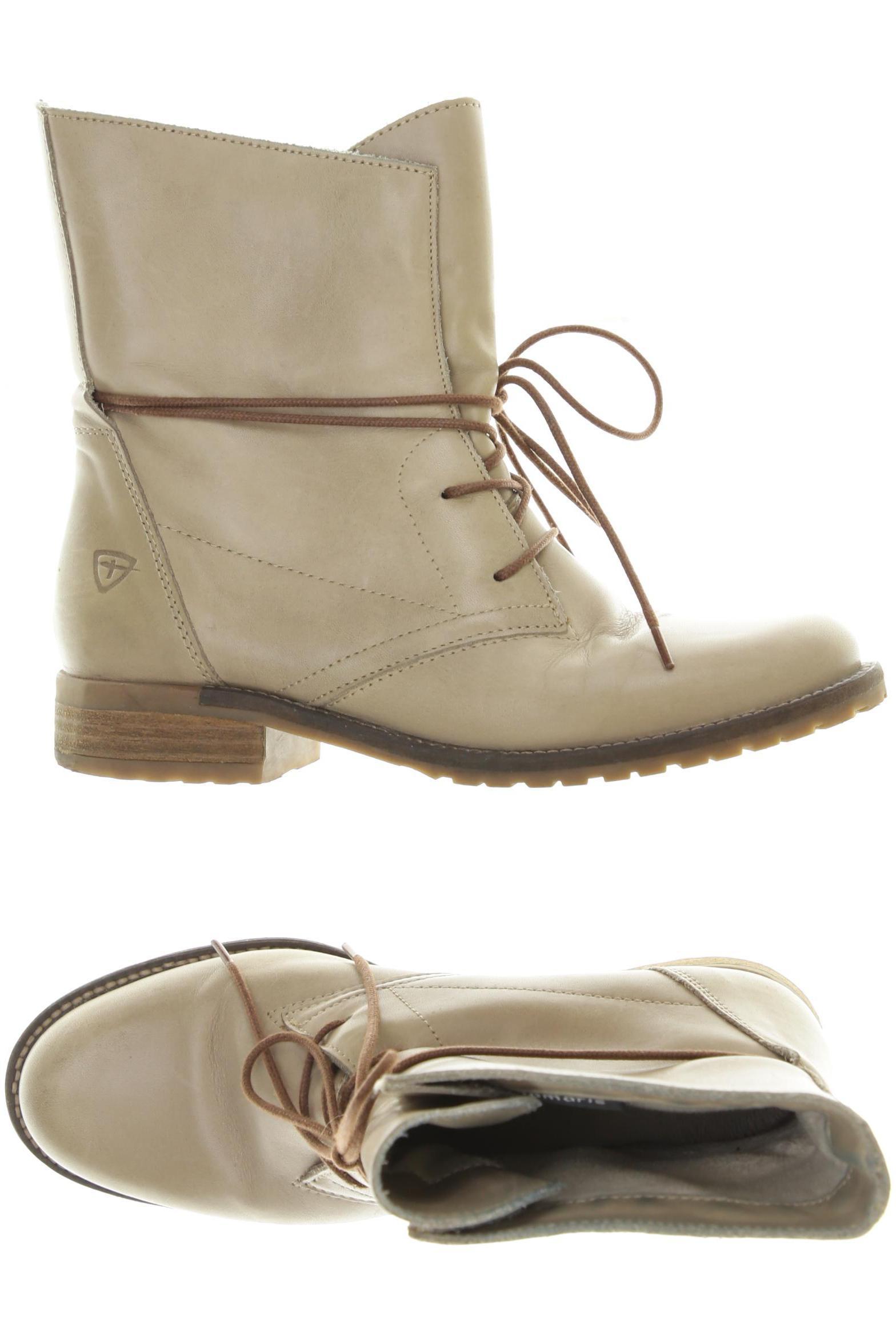 

Tamaris Damen Stiefelette, beige, Gr. 38