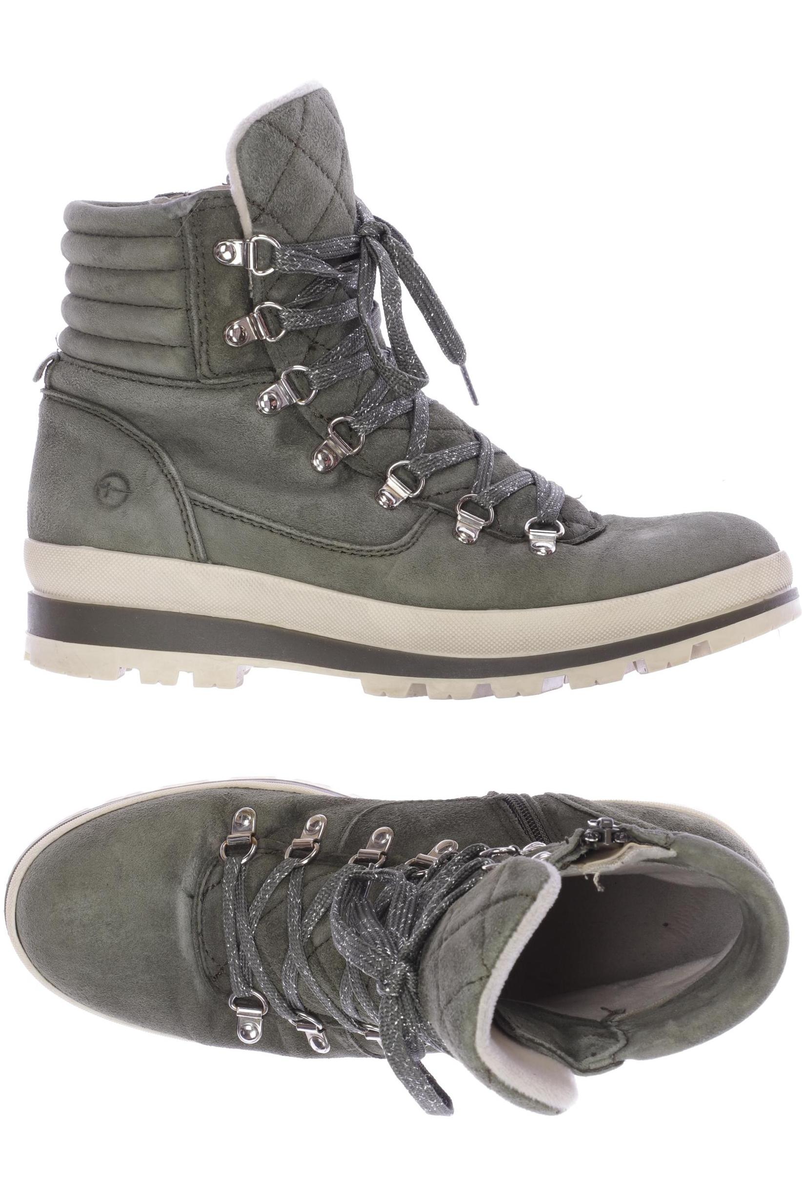 

Tamaris Damen Stiefelette, grün, Gr. 40