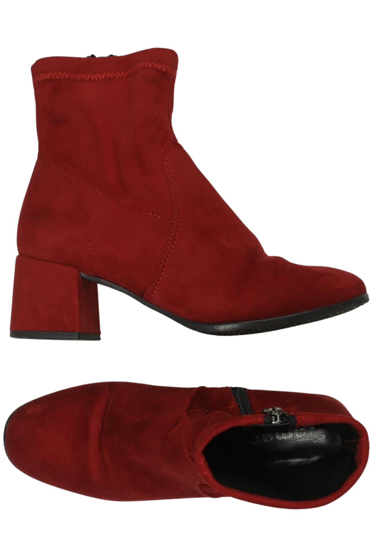 

Tamaris Damen Stiefelette, rot, Gr. 36