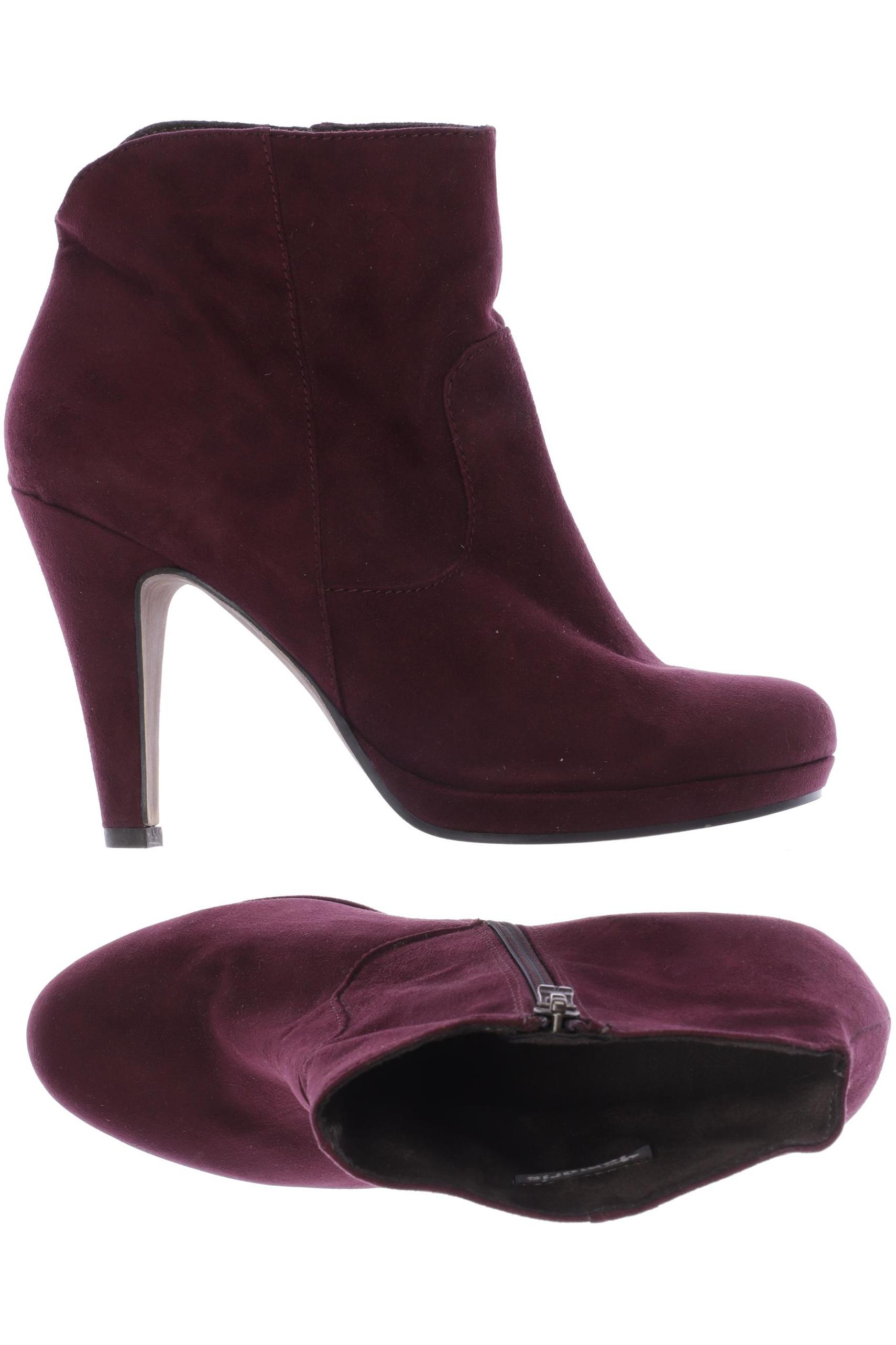 

Tamaris Damen Stiefelette, bordeaux, Gr. 40