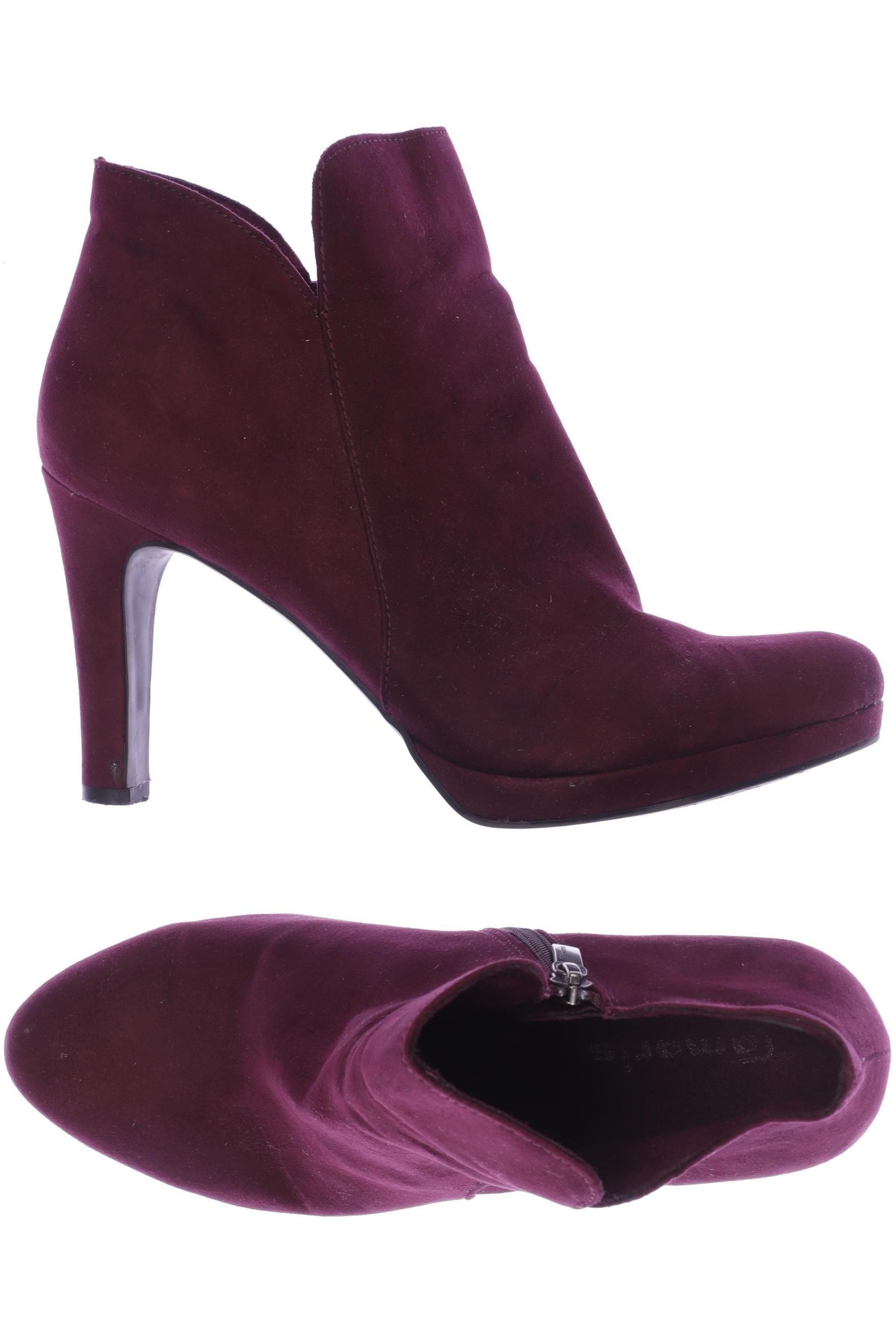 

Tamaris Damen Stiefelette, bordeaux, Gr. 41