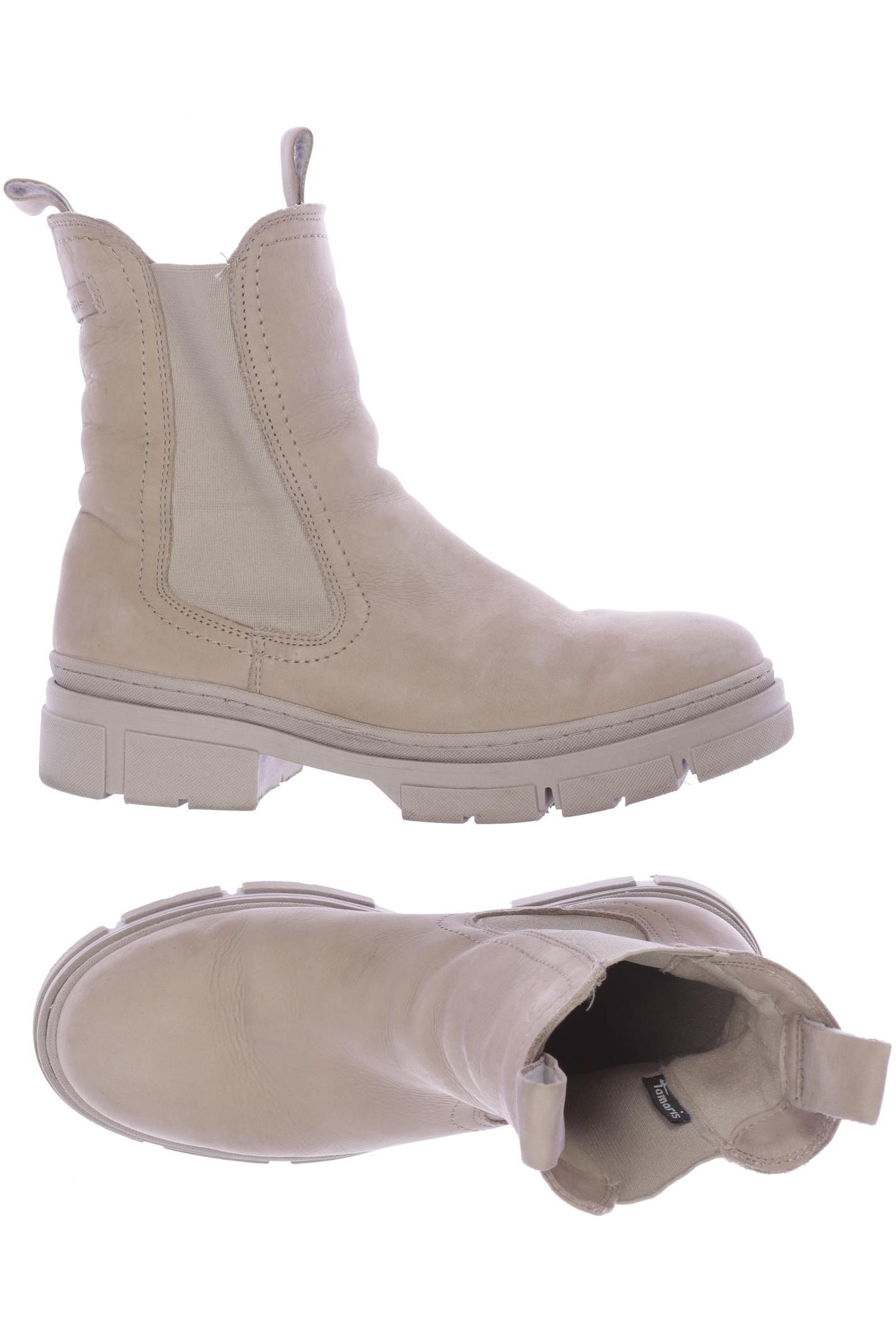 

Tamaris Damen Stiefelette, beige, Gr. 37