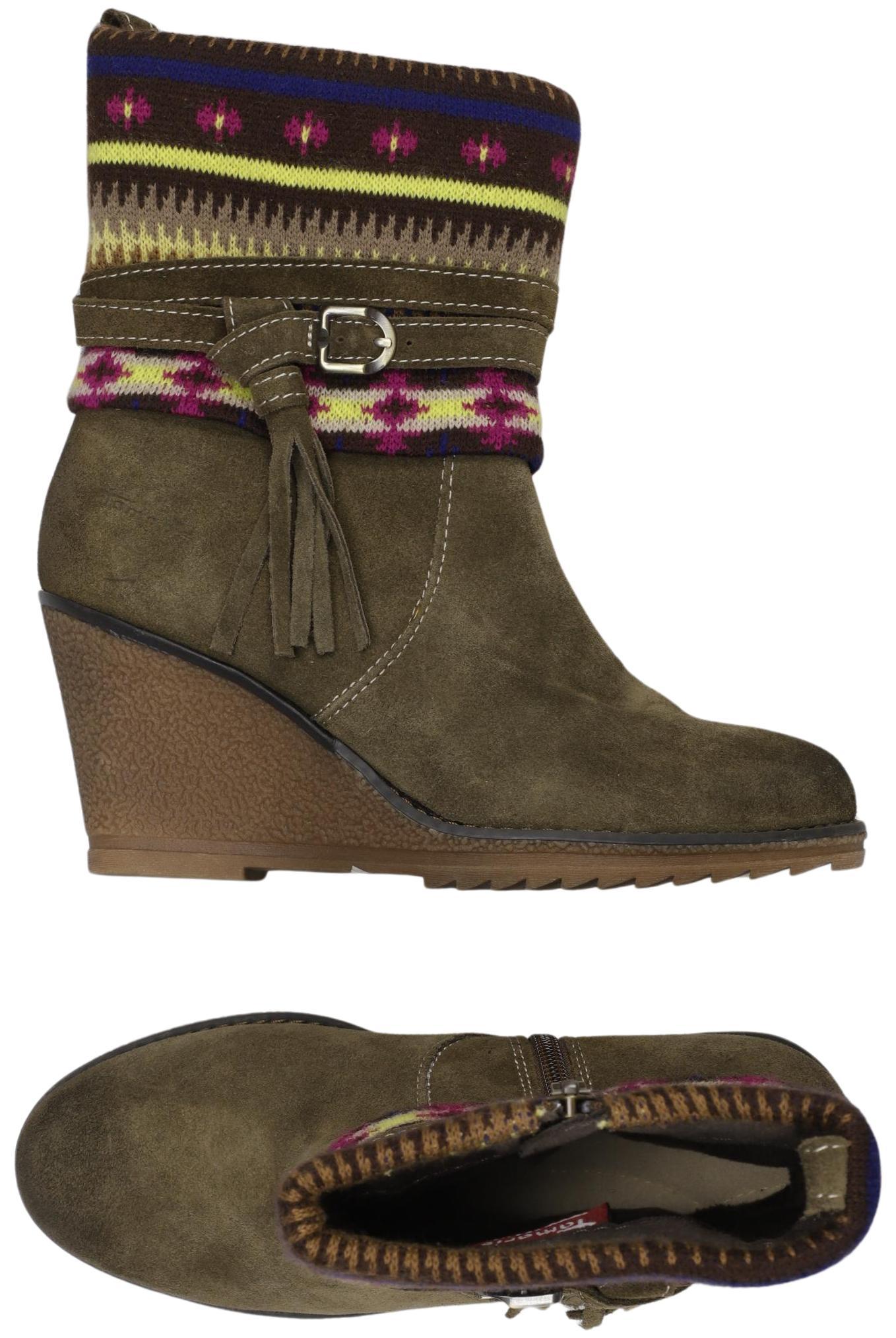 

Tamaris Damen Stiefelette, grün, Gr. 36
