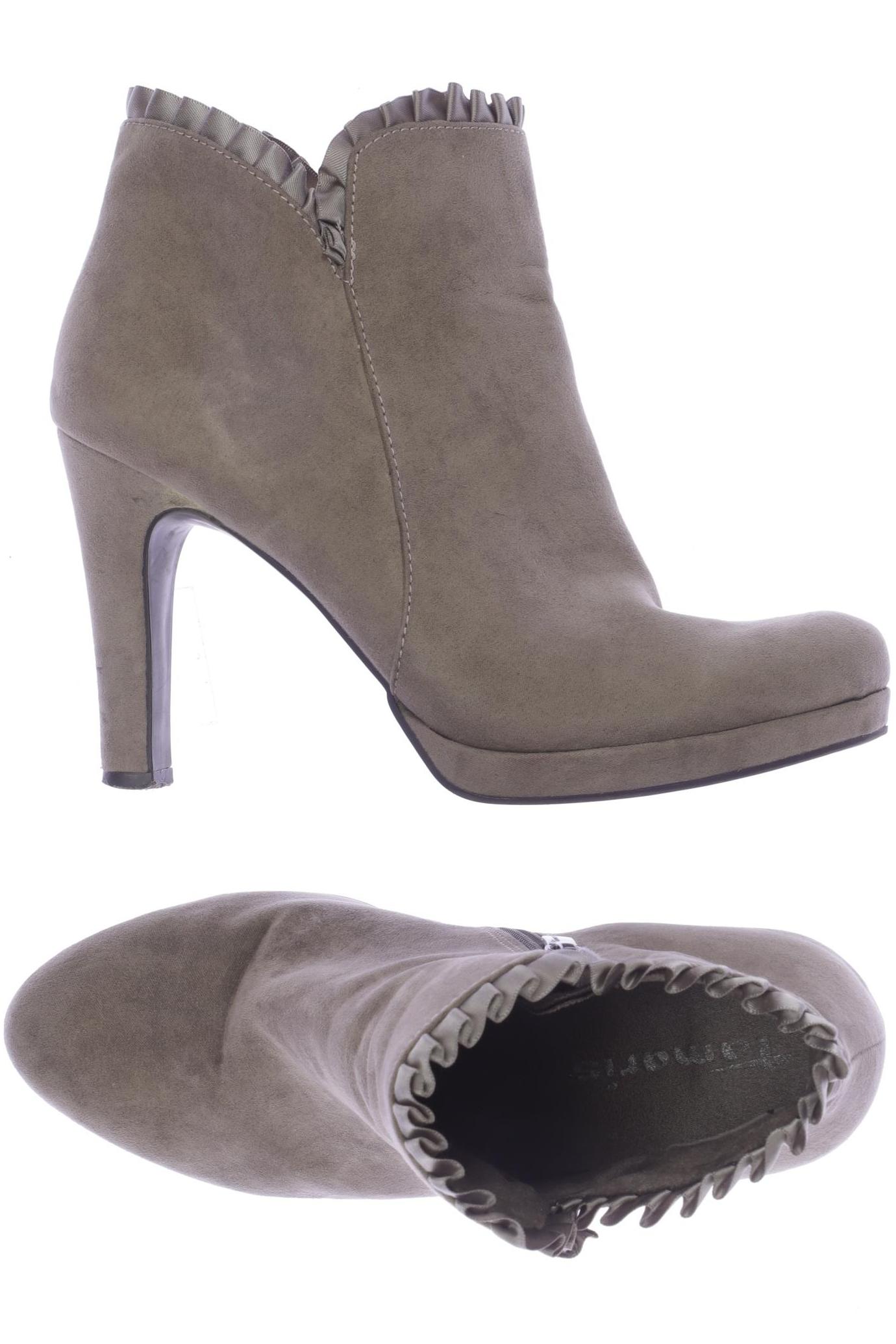 

Tamaris Damen Stiefelette, beige, Gr. 38