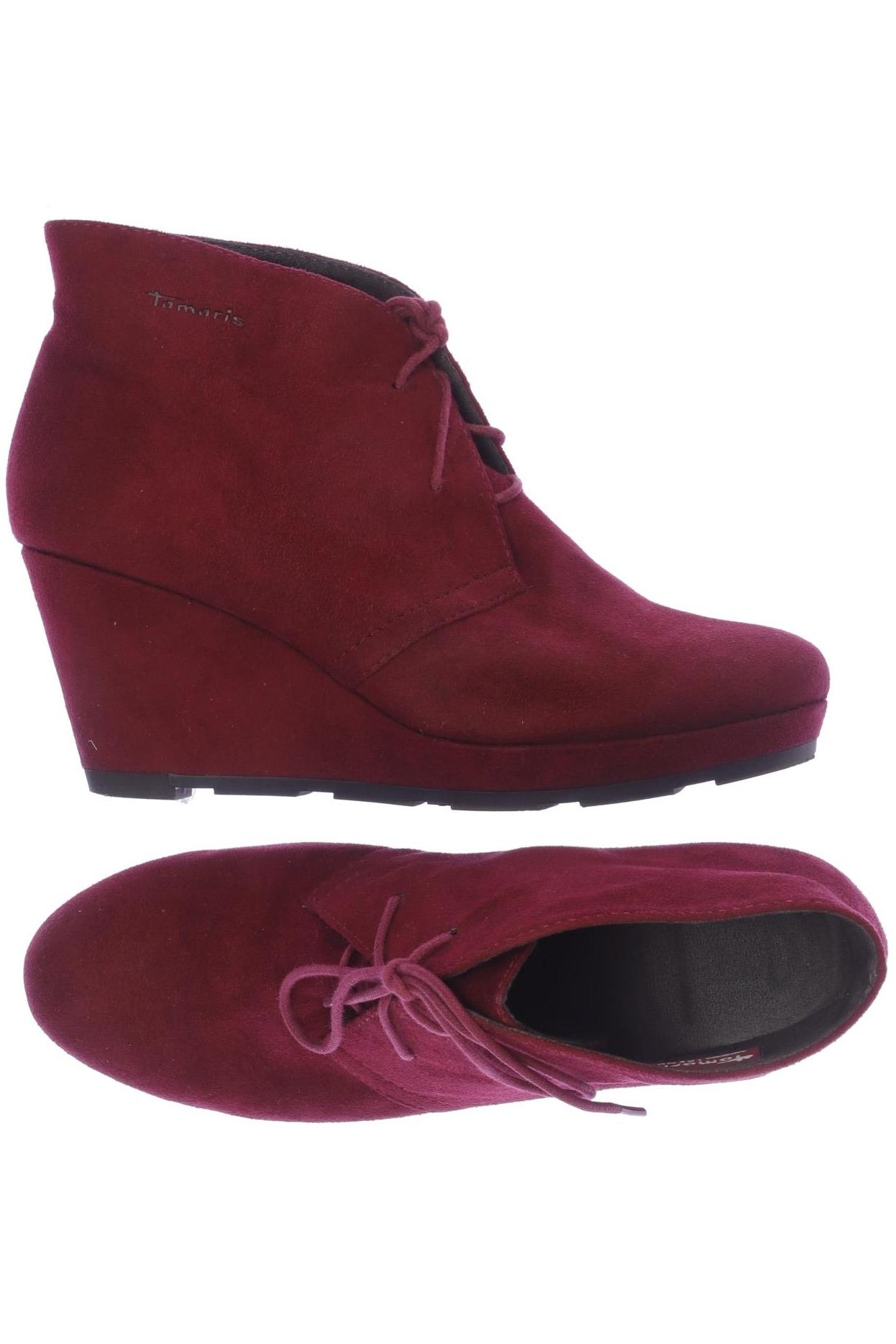 

Tamaris Damen Stiefelette, rot, Gr. 39