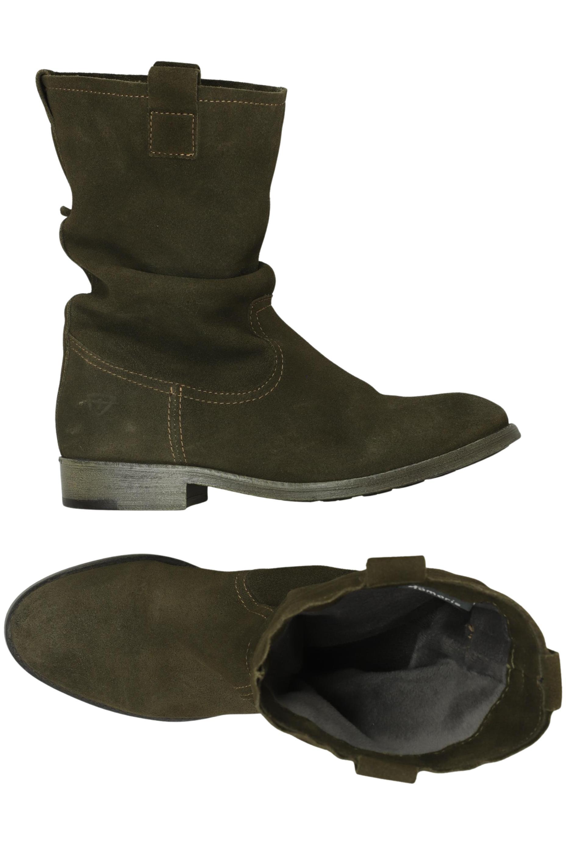 

Tamaris Damen Stiefelette, grün, Gr. 37