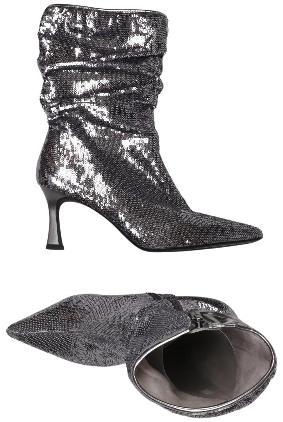 

Tamaris Damen Stiefelette, silber, Gr. 38