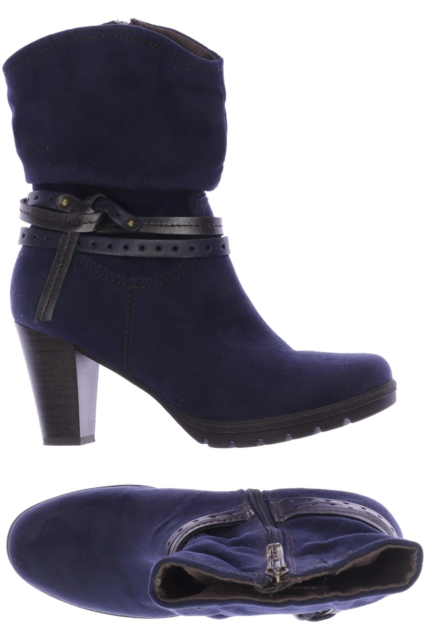 

Tamaris Damen Stiefelette, marineblau, Gr. 37