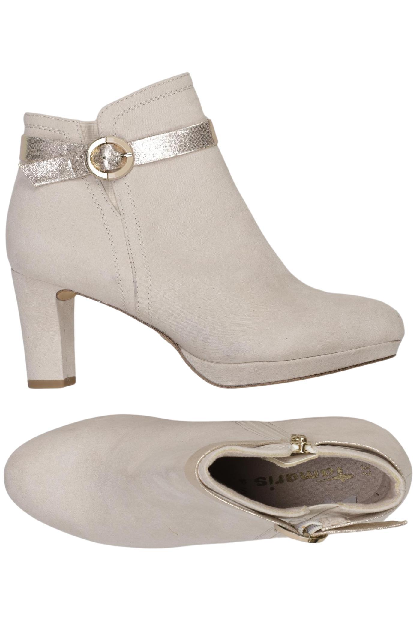 

Tamaris Damen Stiefelette, beige, Gr. 37