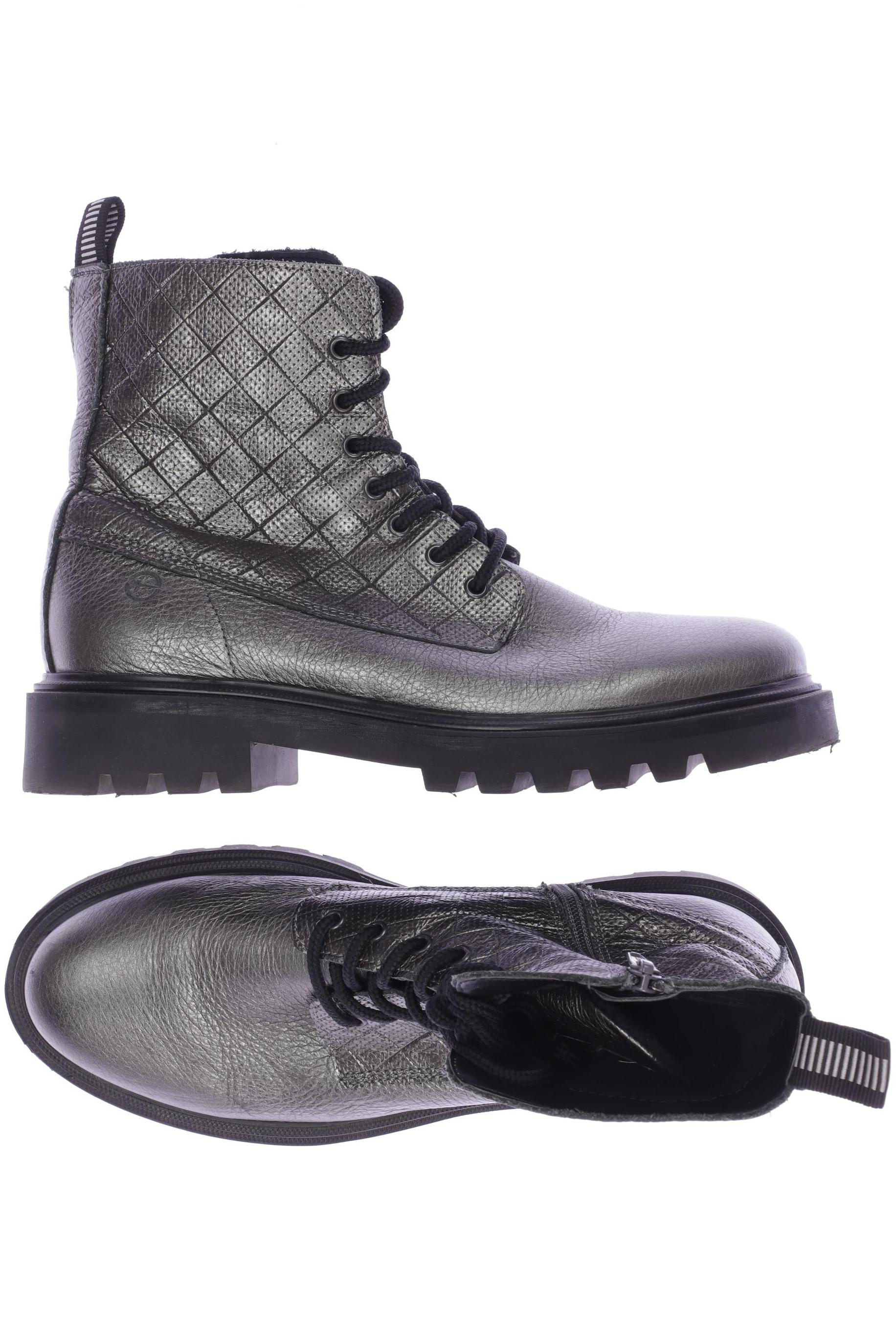 

Tamaris Damen Stiefelette, silber, Gr. 40