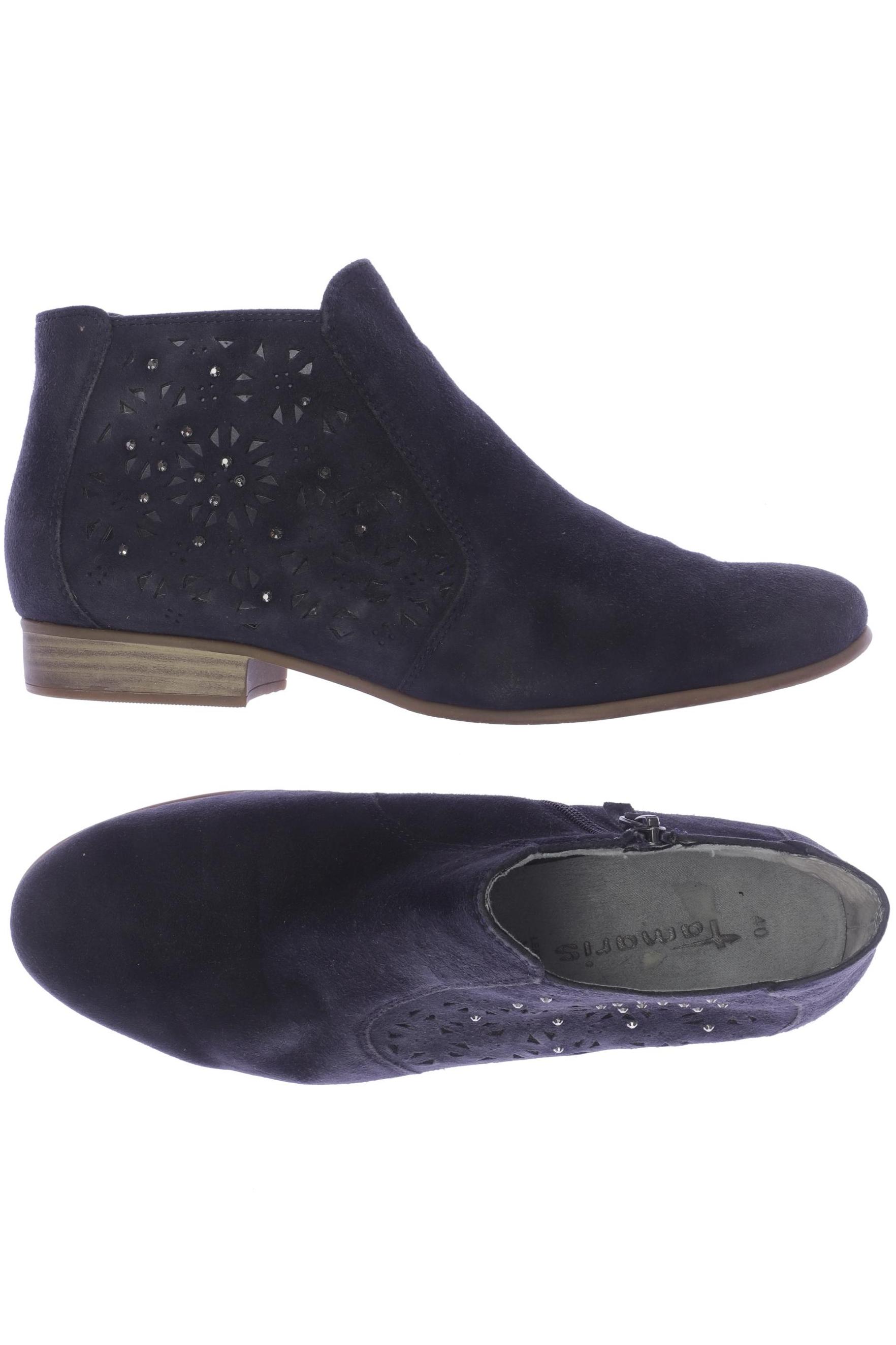 

Tamaris Damen Stiefelette, marineblau, Gr. 40