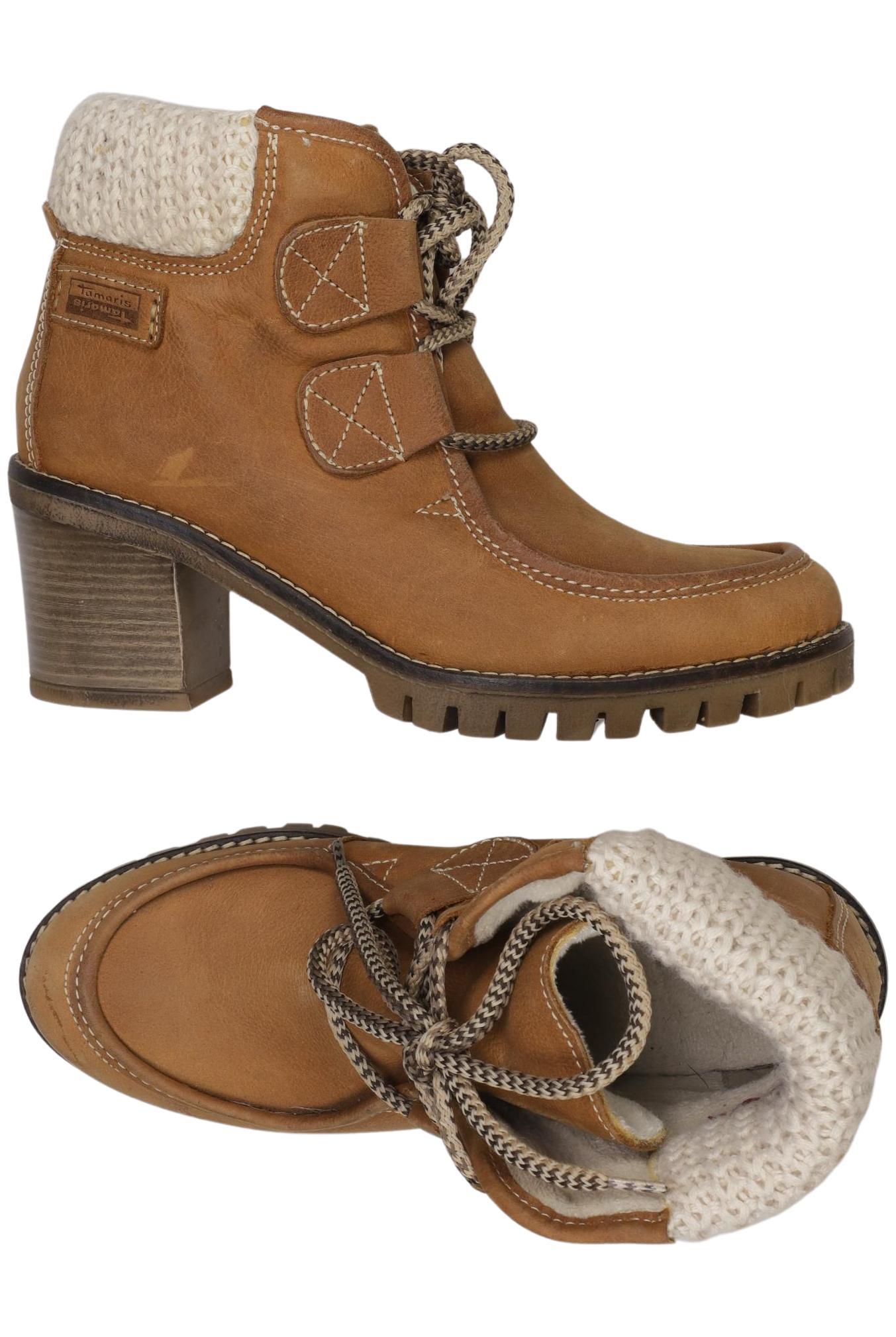 

Tamaris Damen Stiefelette, braun, Gr. 38