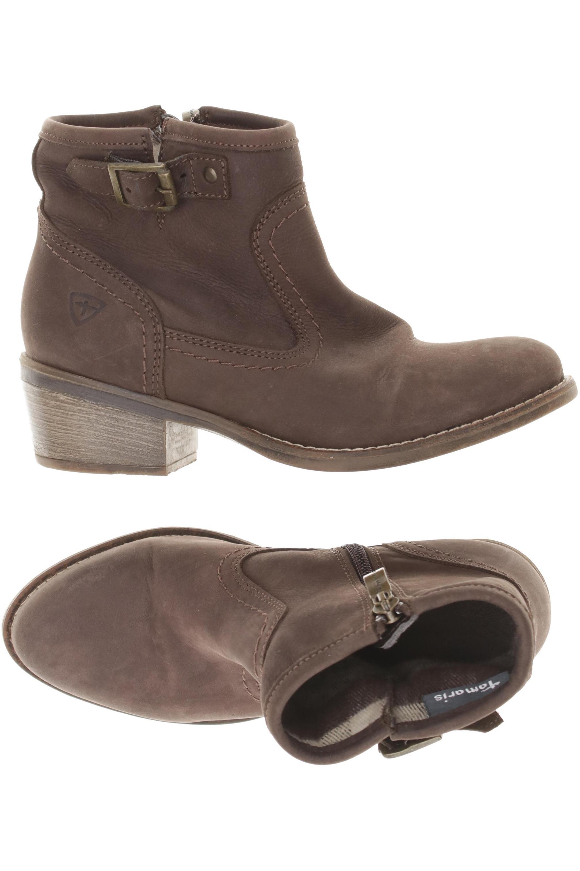 

Tamaris Damen Stiefelette, braun, Gr. 36