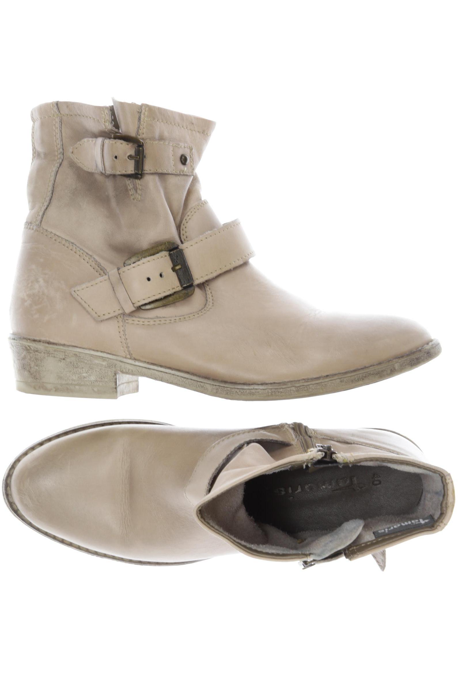 

Tamaris Damen Stiefelette, beige, Gr. 40