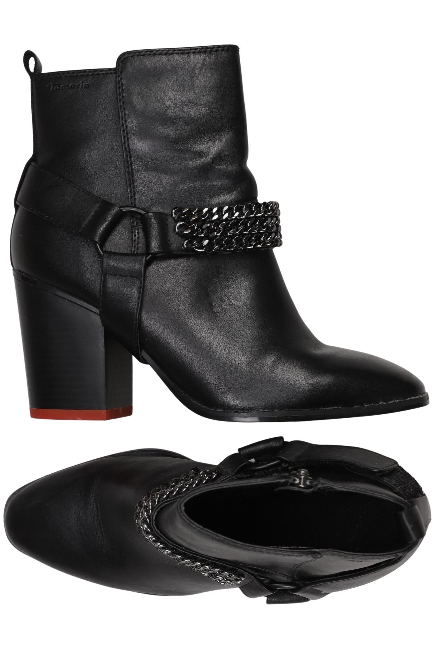 

Tamaris Damen Stiefelette, schwarz, Gr. 38