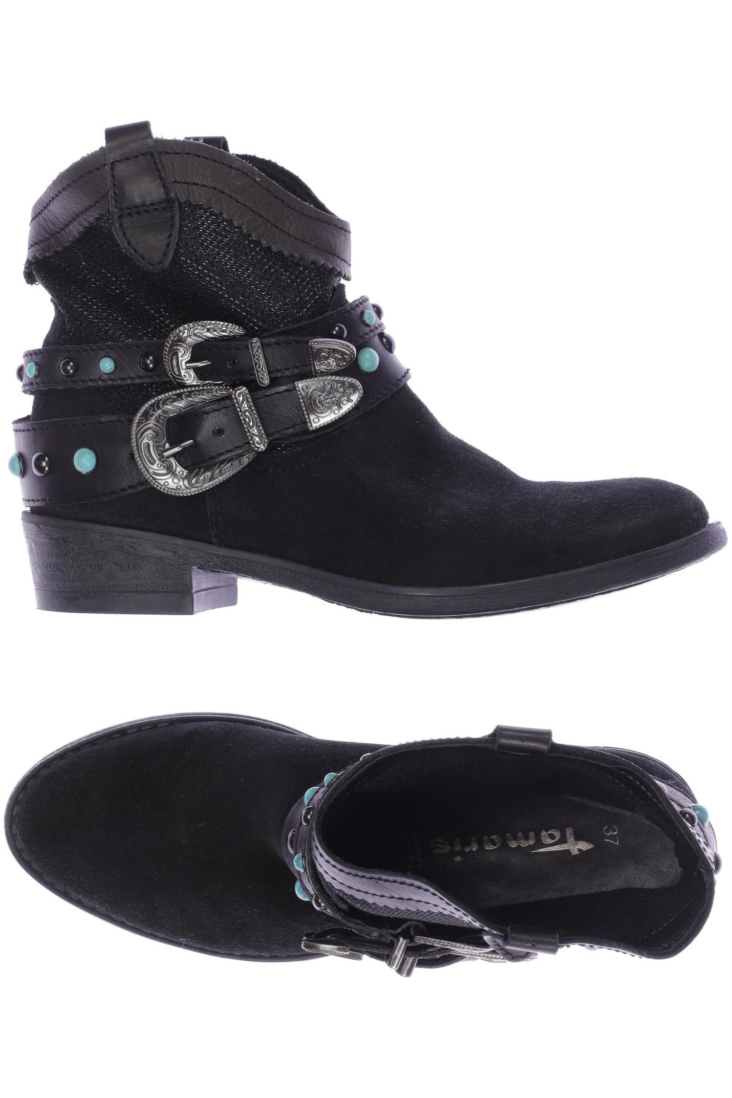

Tamaris Damen Stiefelette, schwarz