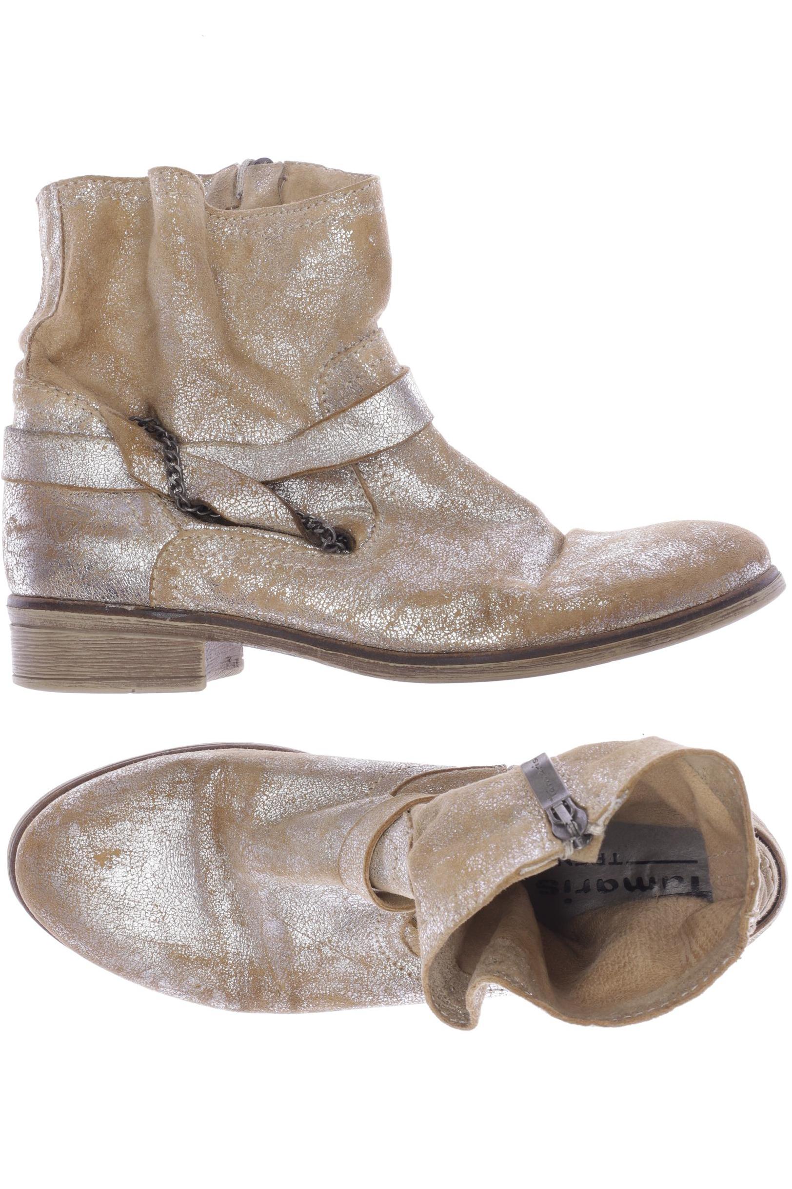 

Tamaris Damen Stiefelette, beige