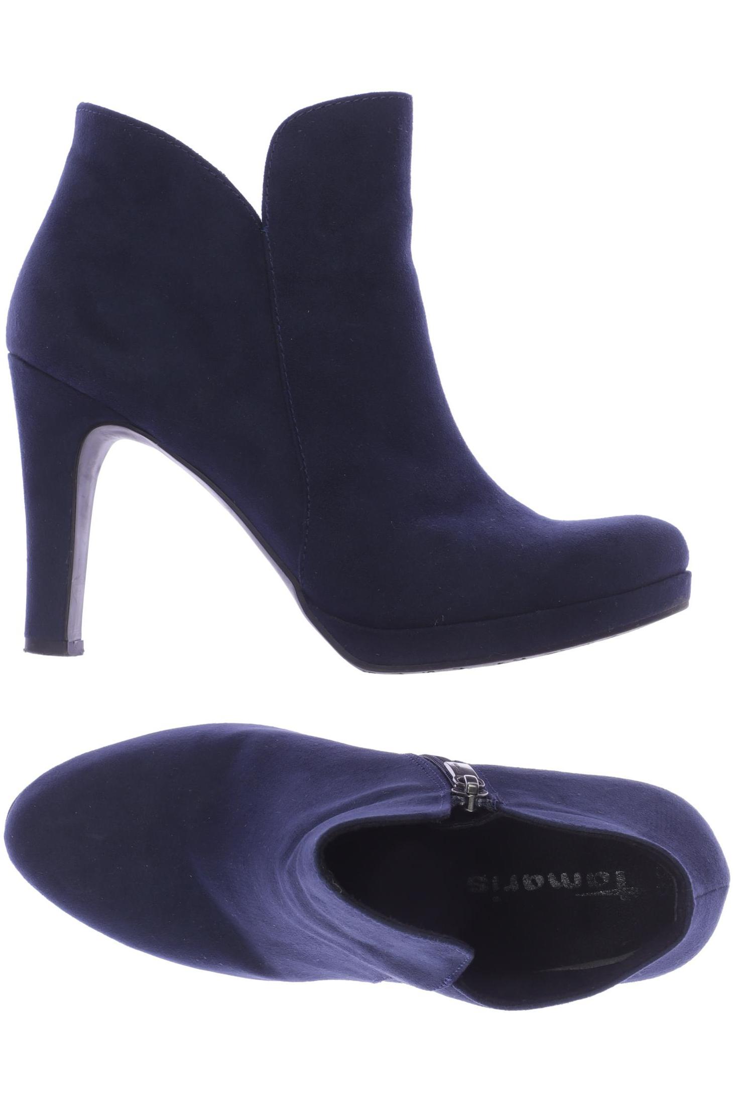 

Tamaris Damen Stiefelette, marineblau, Gr. 38