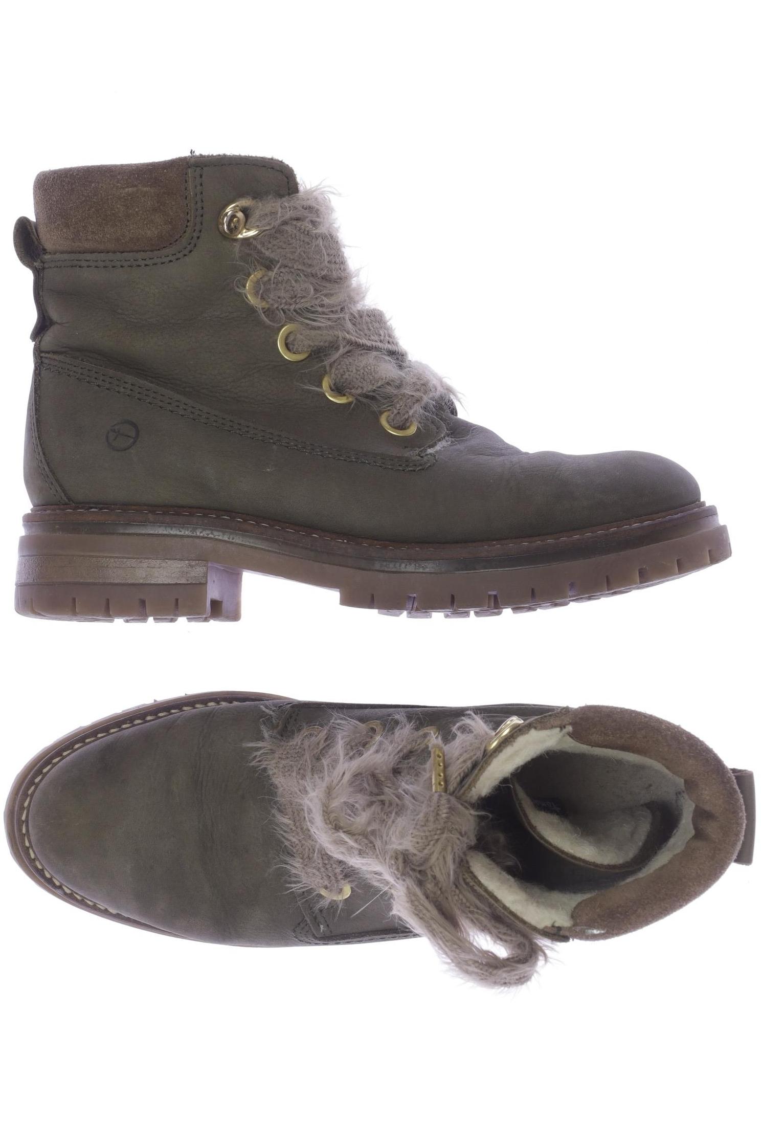 

Tamaris Damen Stiefelette, grün, Gr. 39