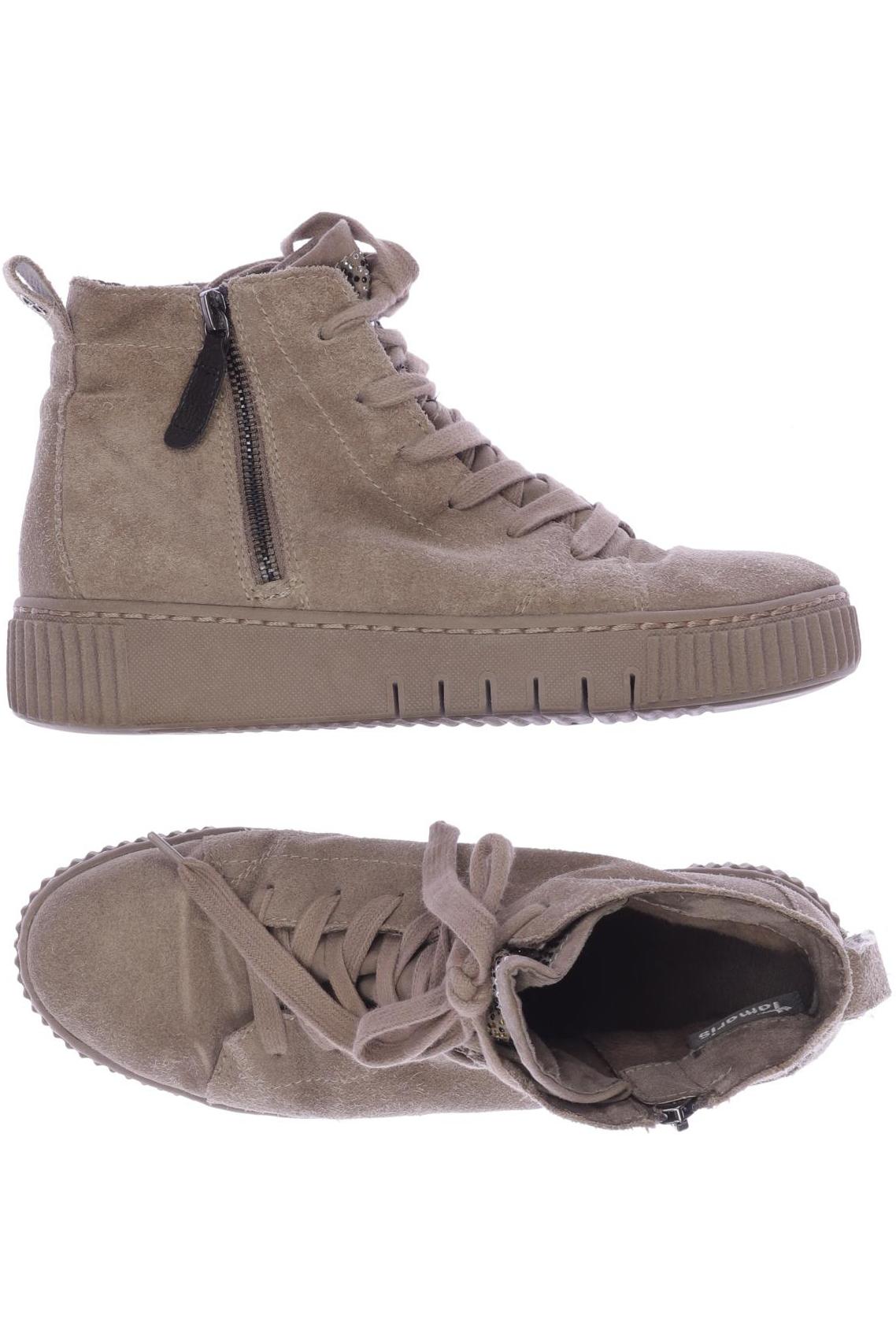 

Tamaris Damen Stiefelette, beige, Gr. 39