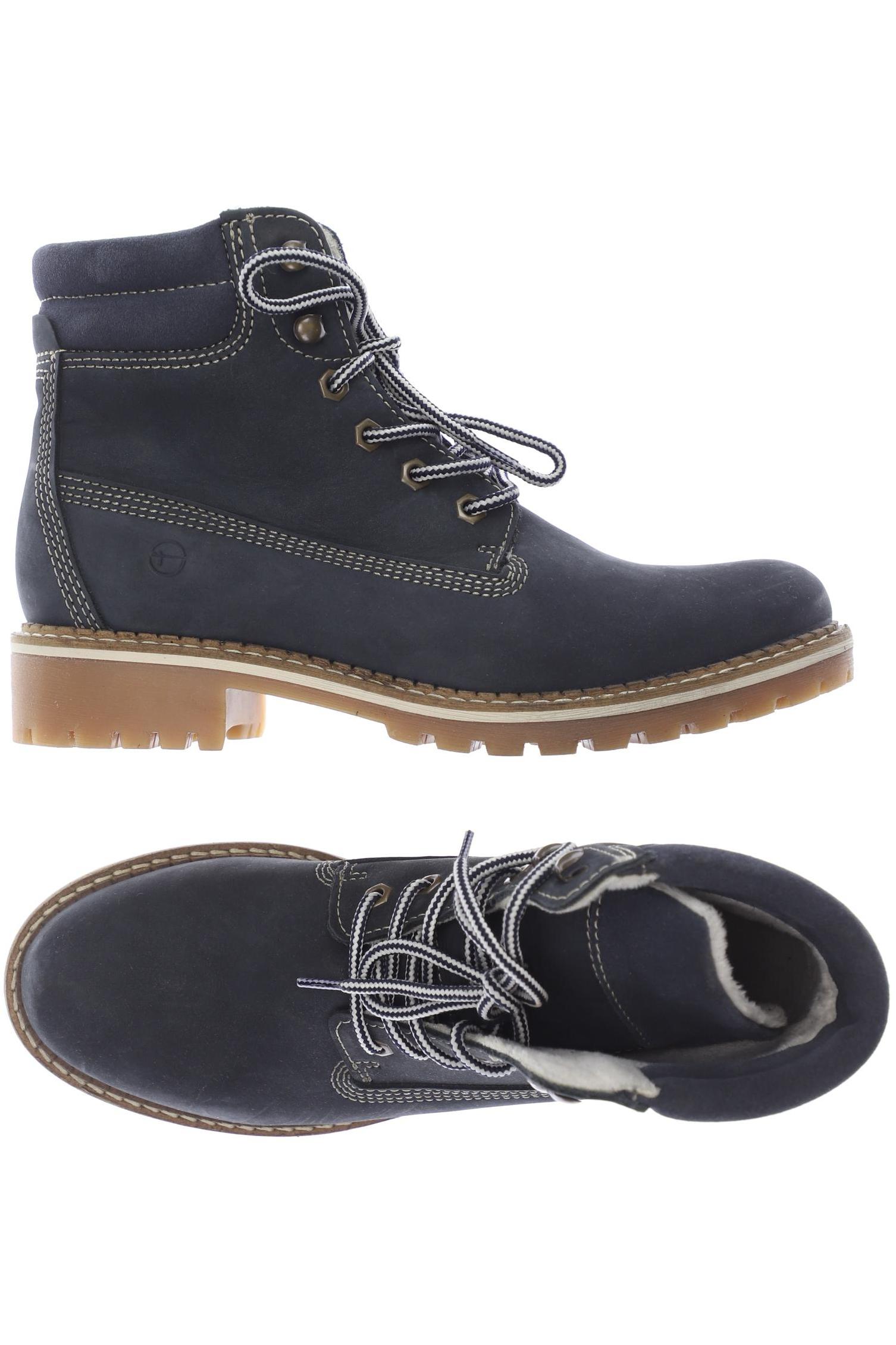 

Tamaris Damen Stiefelette, marineblau, Gr. 40
