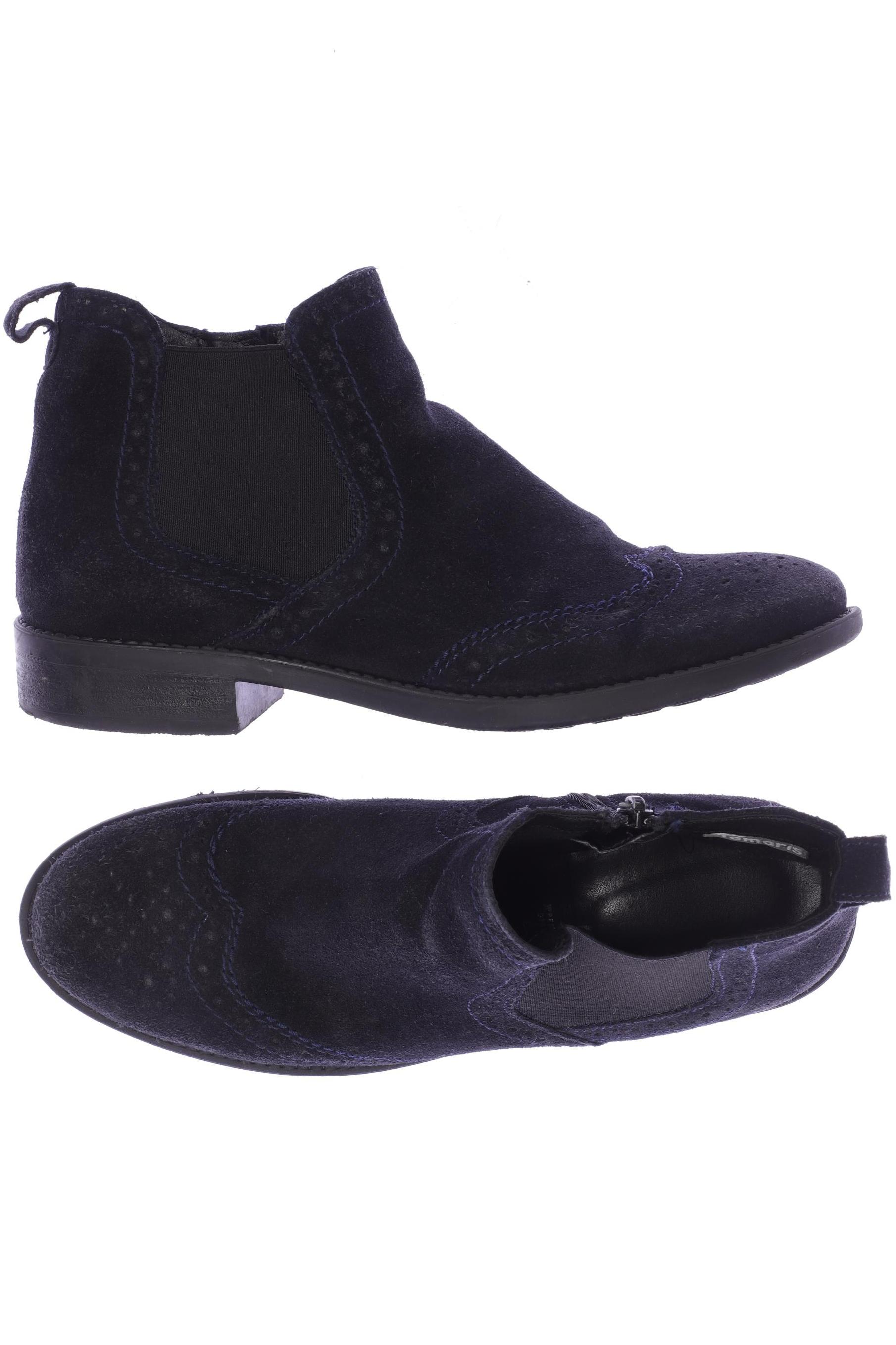 

Tamaris Damen Stiefelette, marineblau, Gr. 39