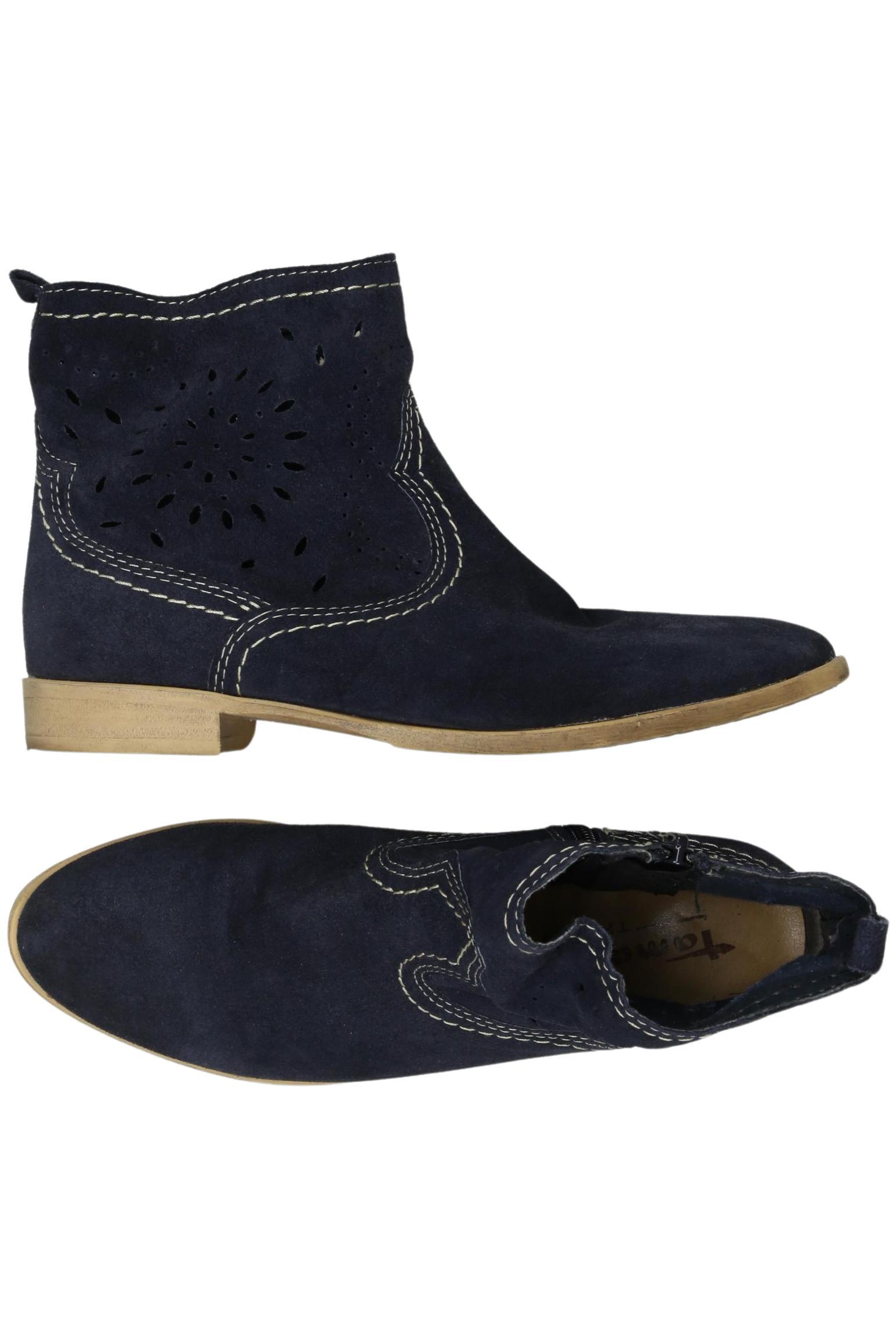 

Tamaris Damen Stiefelette, marineblau, Gr. 39