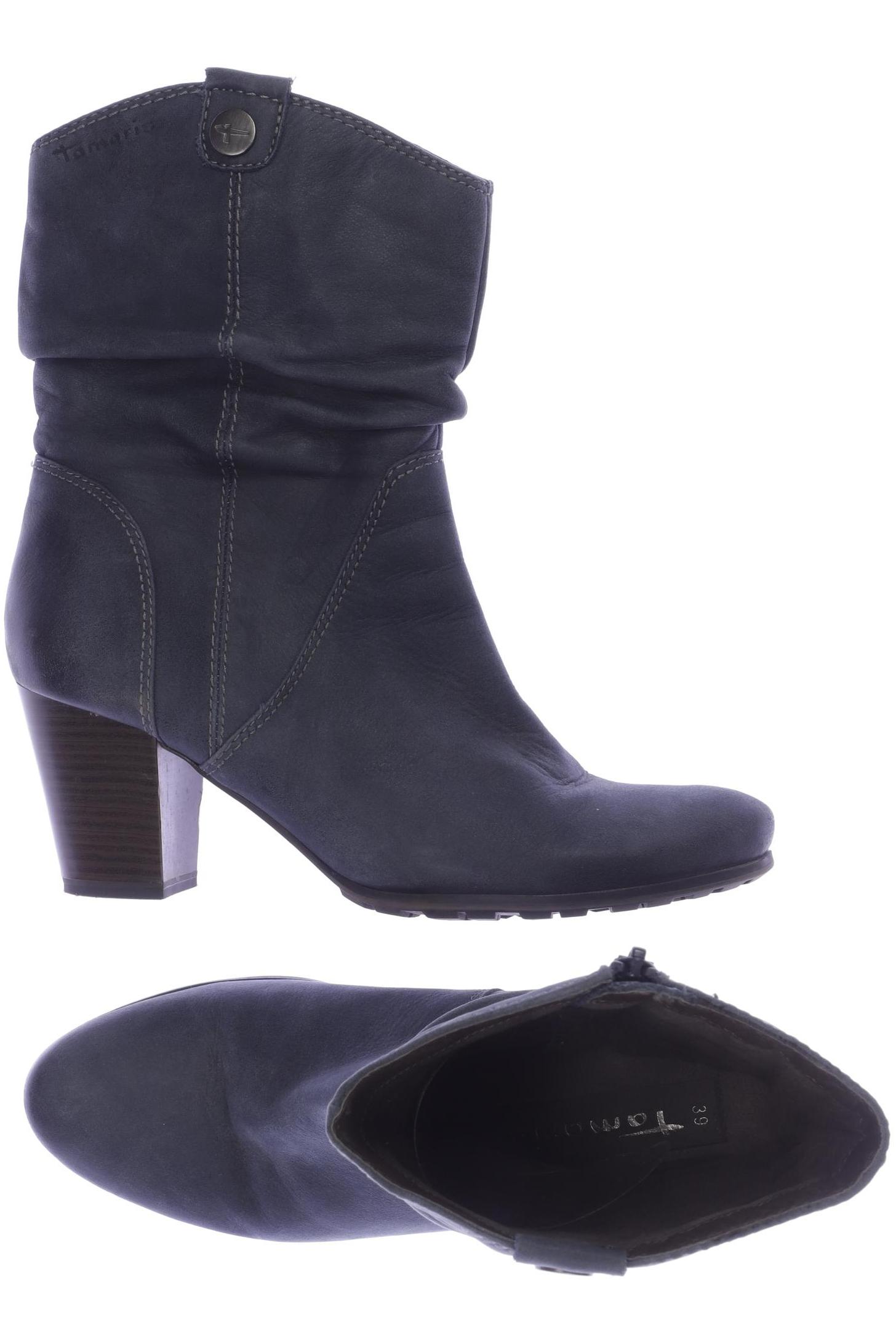 

Tamaris Damen Stiefelette, marineblau, Gr. 39