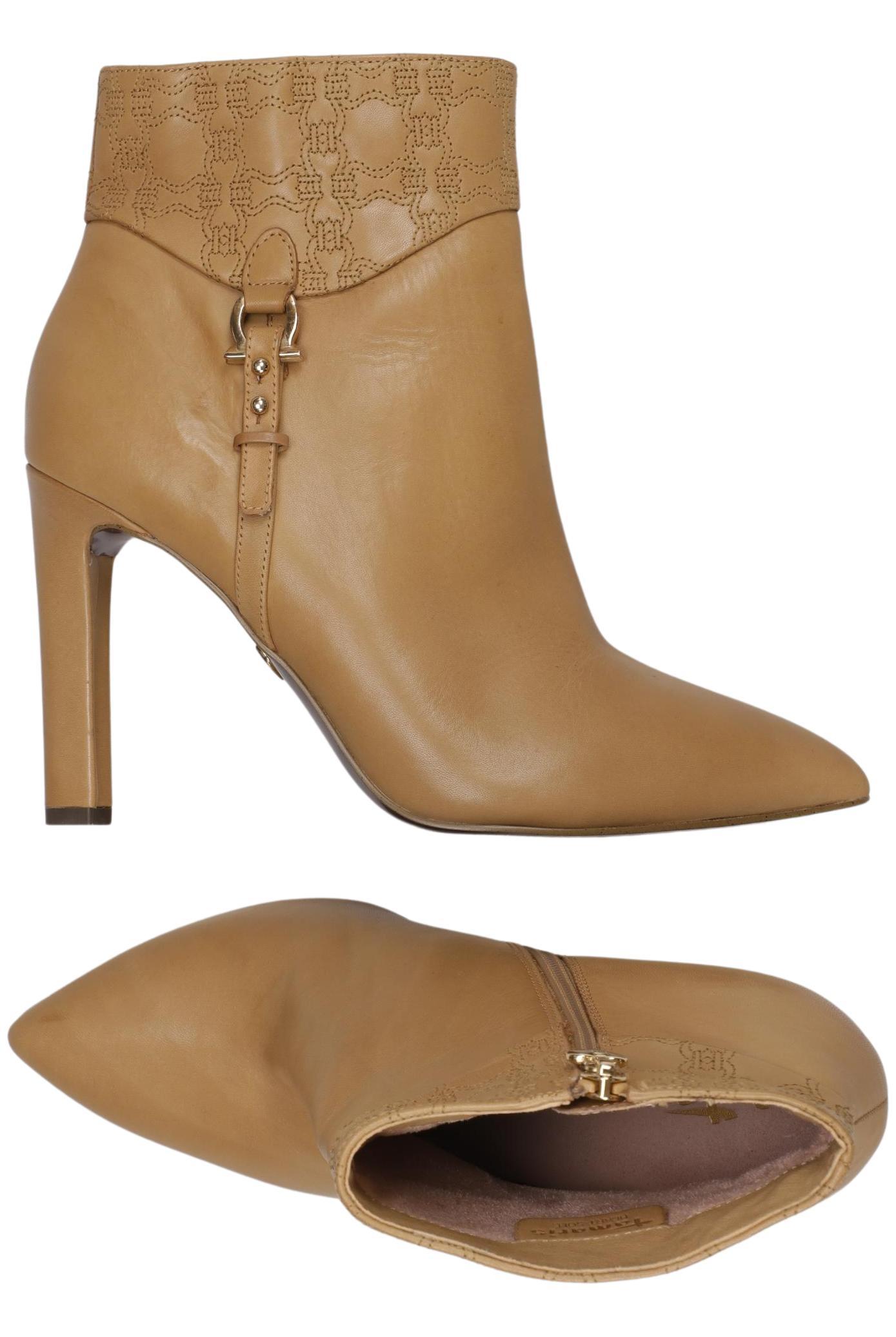 

Tamaris Damen Stiefelette, beige, Gr. 40