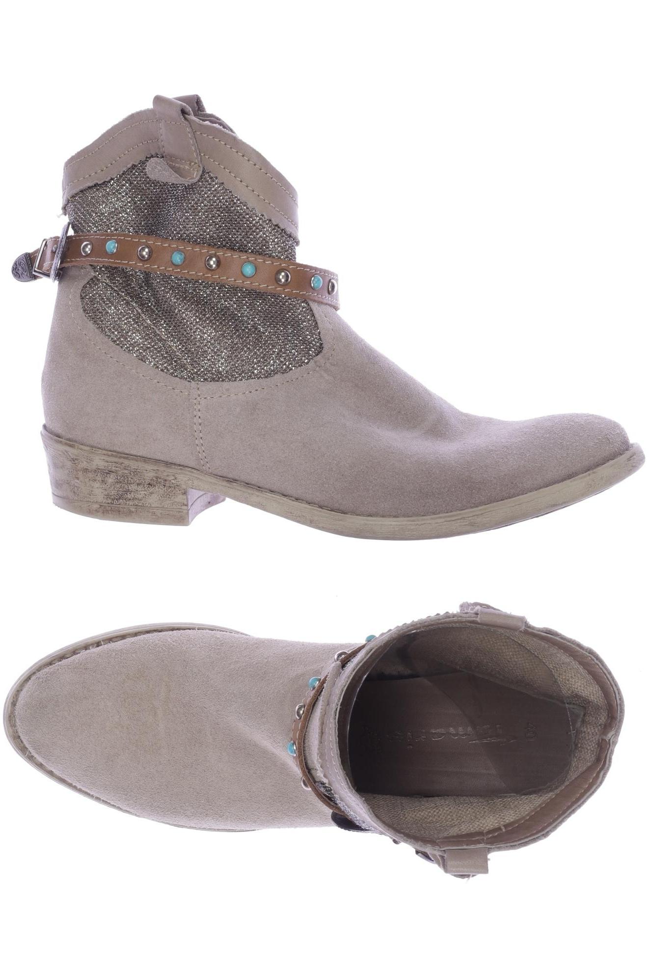

Tamaris Damen Stiefelette, beige, Gr. 40