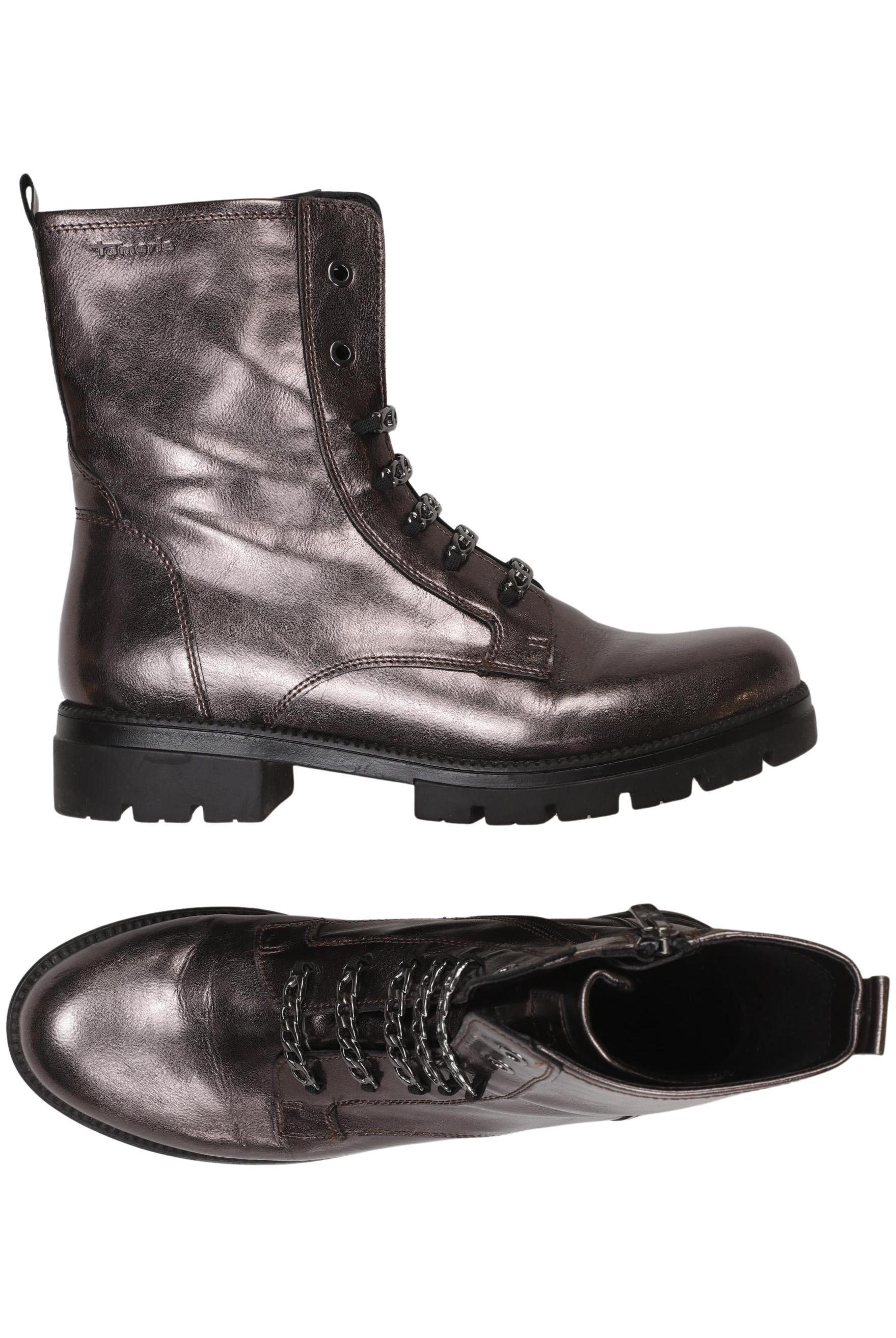 

Tamaris Damen Stiefelette, silber, Gr. 40