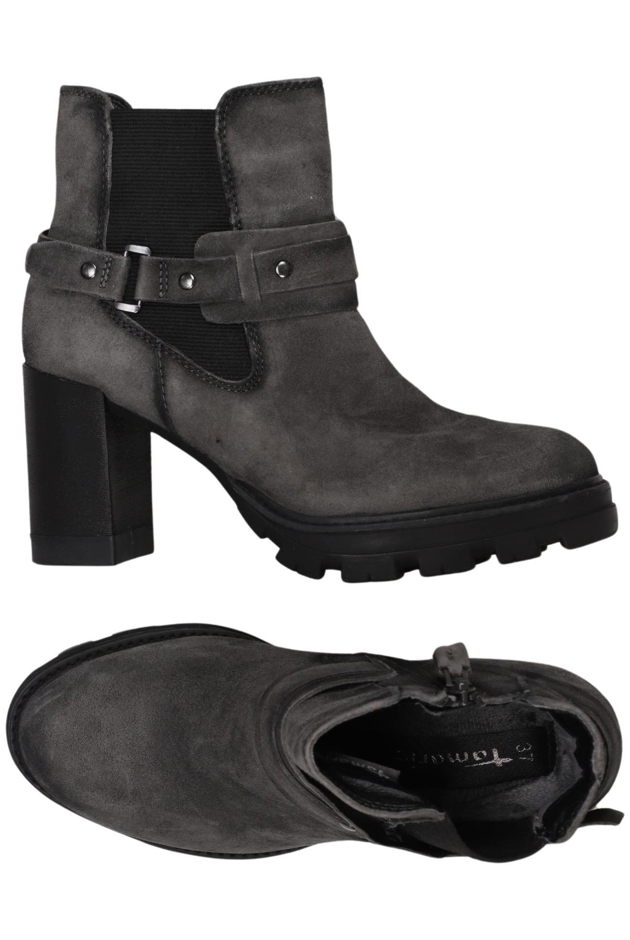 

Tamaris Damen Stiefelette, grau, Gr. 37