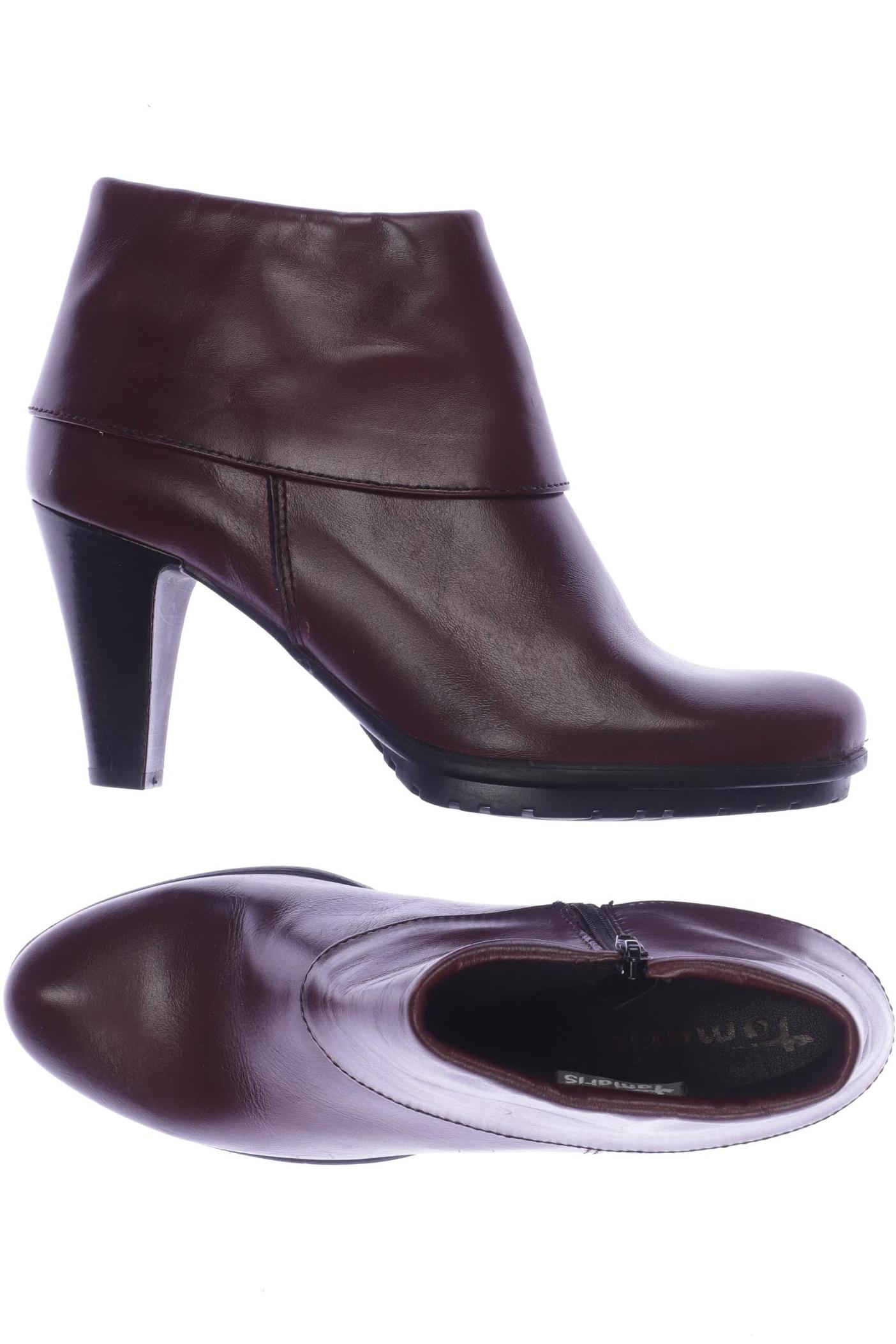 

Tamaris Damen Stiefelette, bordeaux, Gr. 38