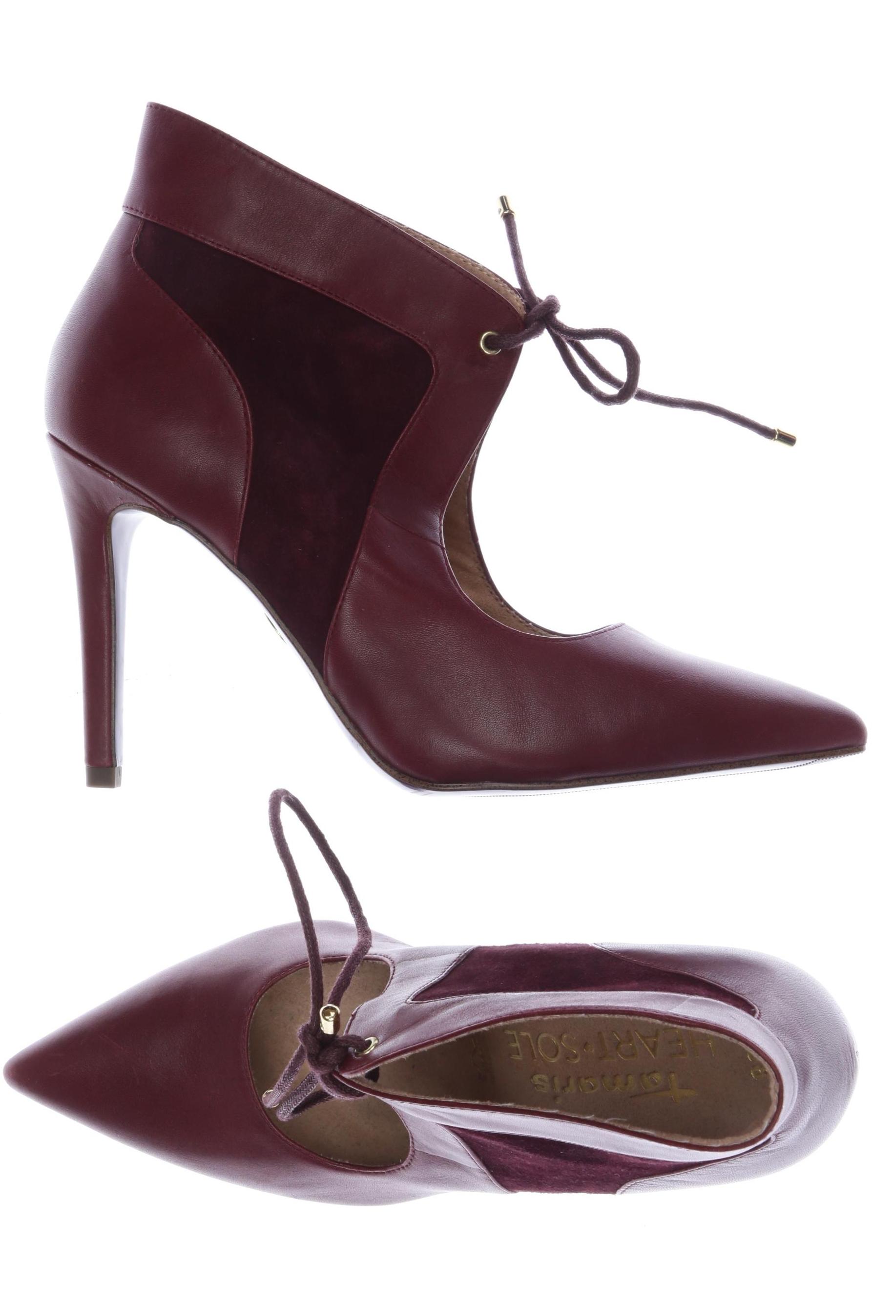 

Tamaris Damen Stiefelette, bordeaux, Gr. 38