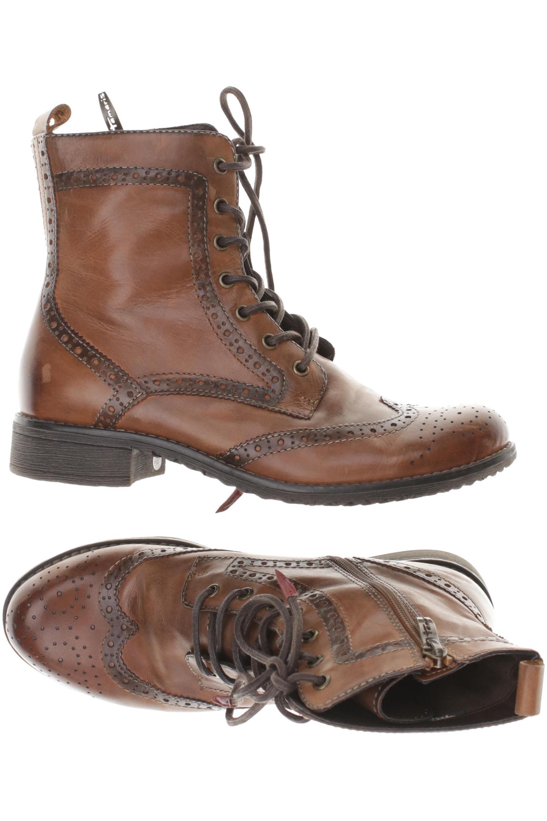

Tamaris Damen Stiefelette, braun, Gr. 38