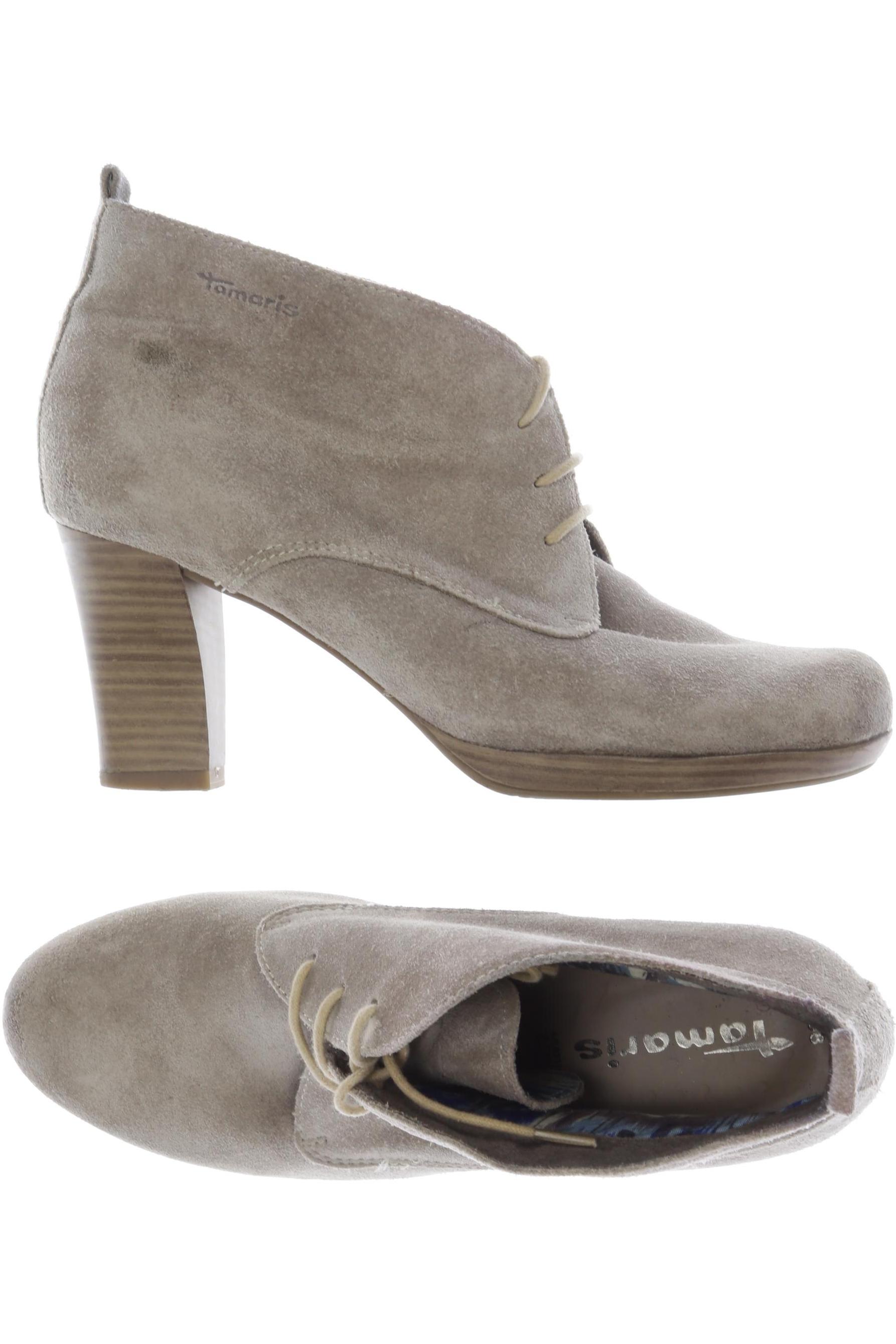 

Tamaris Damen Stiefelette, beige, Gr. 38