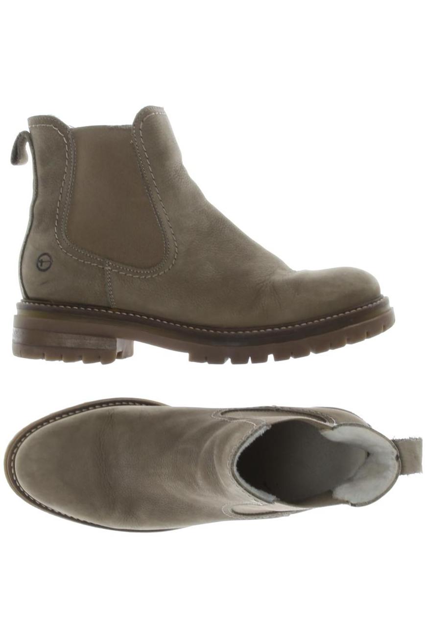 

Tamaris Damen Stiefelette, beige, Gr. 39