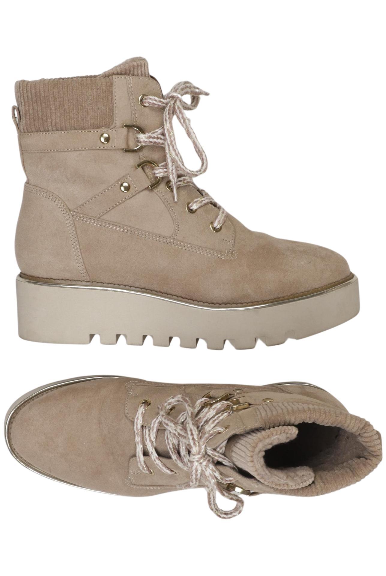 

Tamaris Damen Stiefelette, beige, Gr. 38