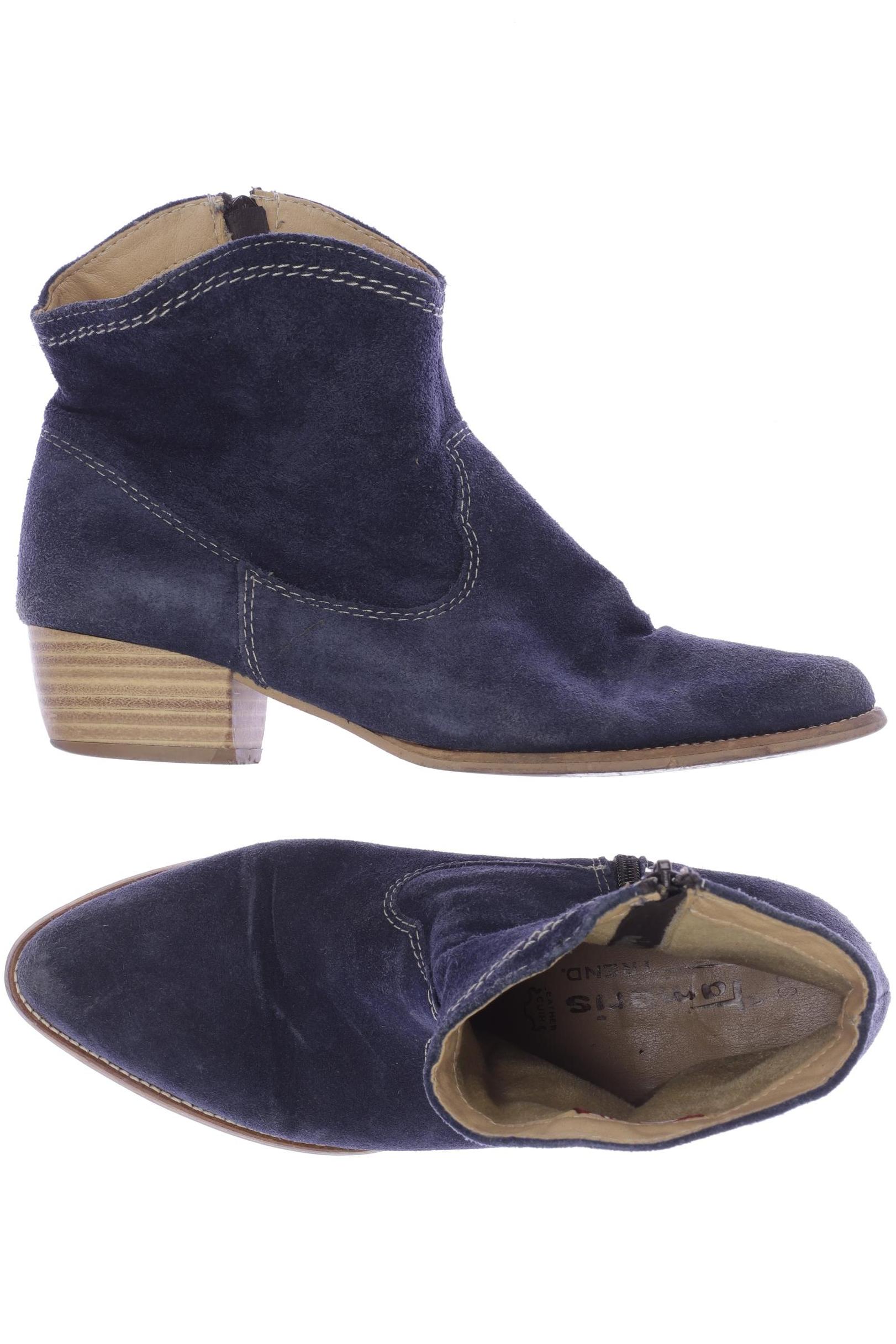 

Tamaris Damen Stiefelette, marineblau, Gr. 38