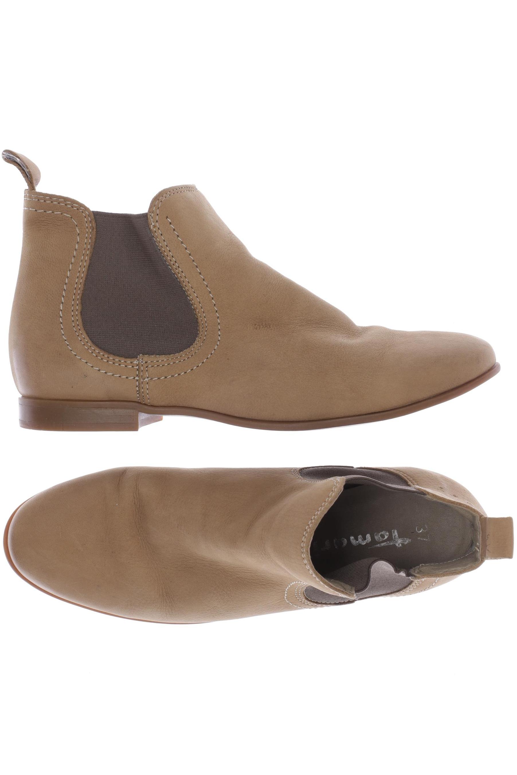 

Tamaris Damen Stiefelette, beige, Gr. 37