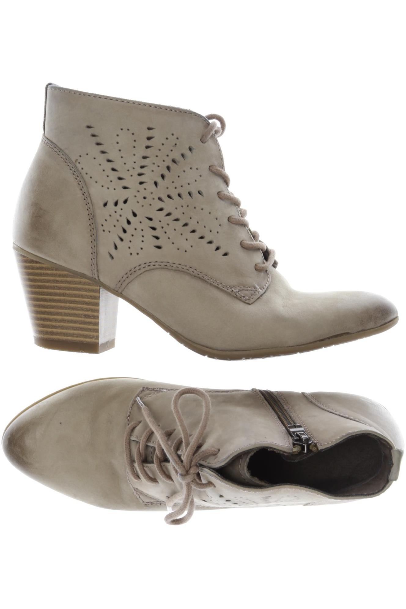 

Tamaris Damen Stiefelette, beige, Gr. 38