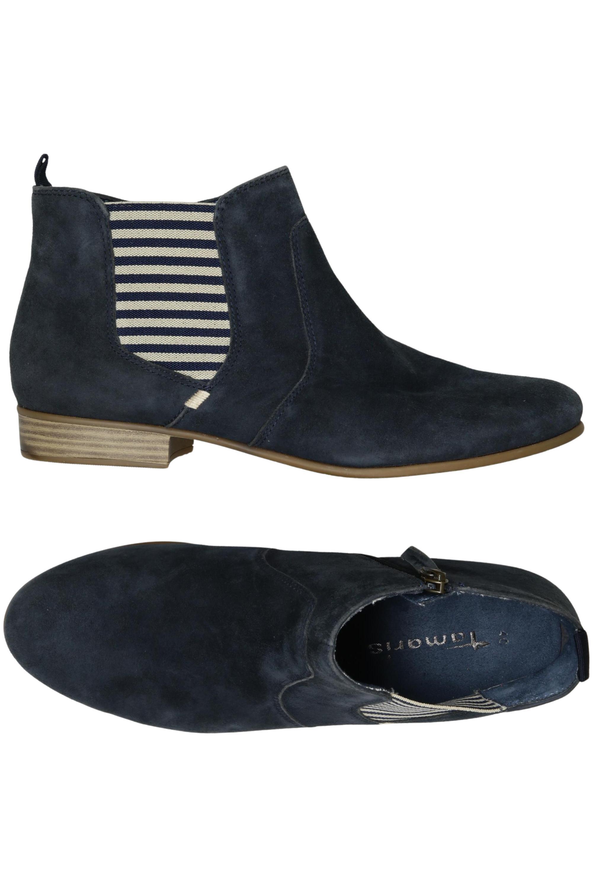 

Tamaris Damen Stiefelette, marineblau, Gr. 40
