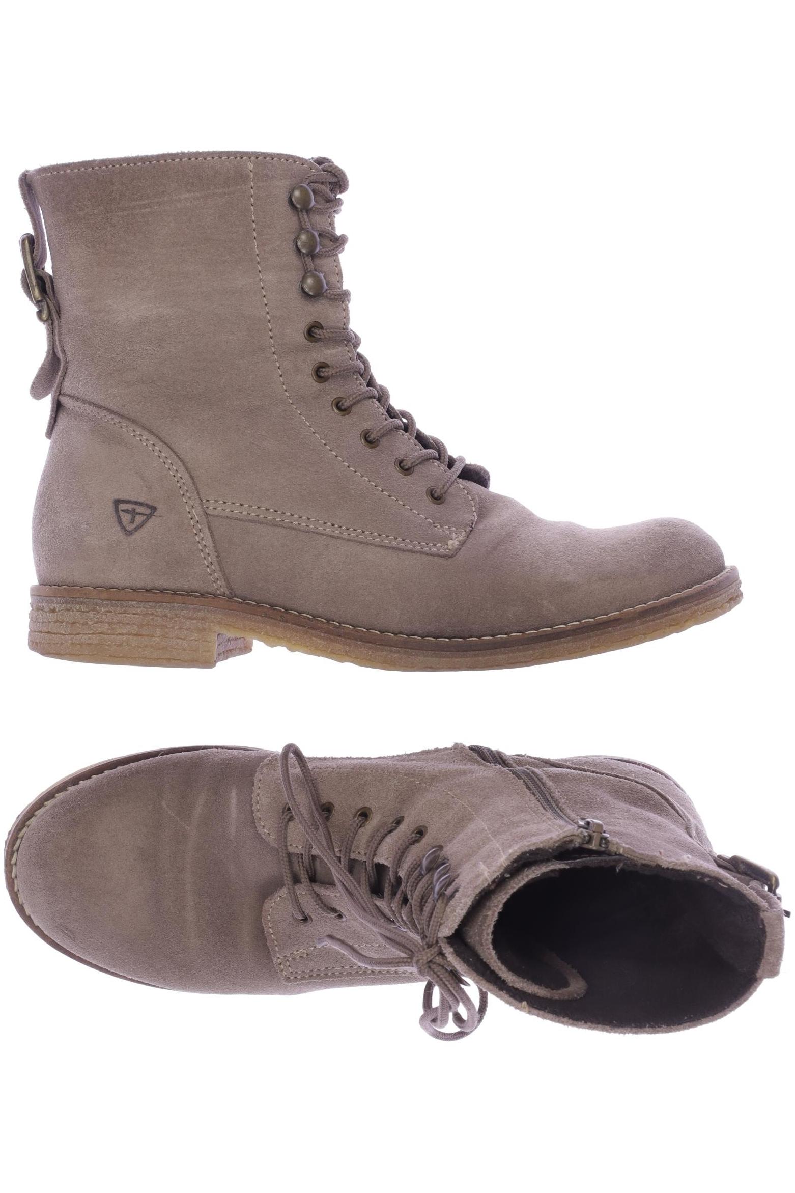 

Tamaris Damen Stiefelette, beige, Gr. 39