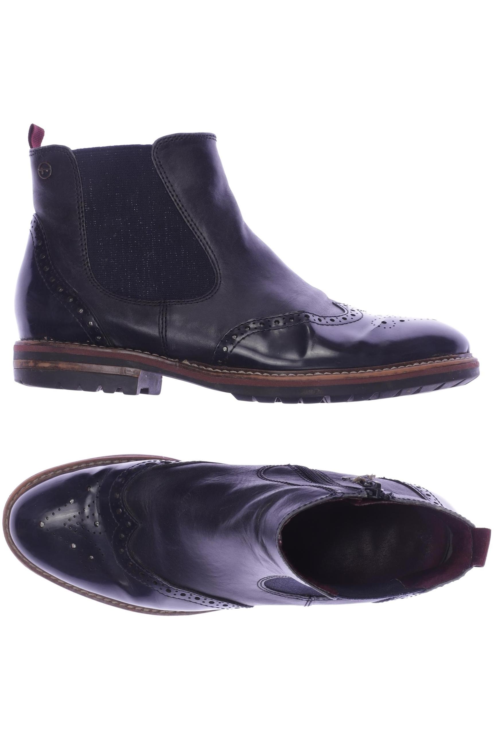 

Tamaris Damen Stiefelette, marineblau, Gr. 40