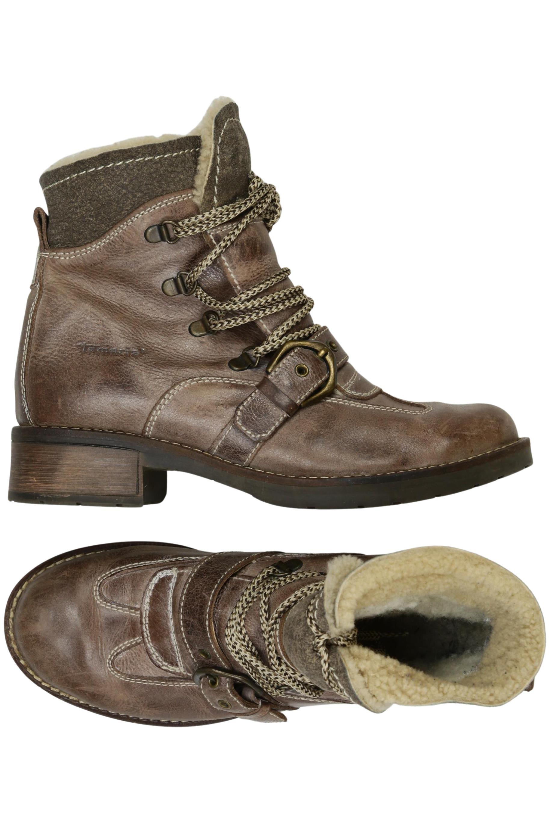 

Tamaris Damen Stiefelette, braun, Gr. 38