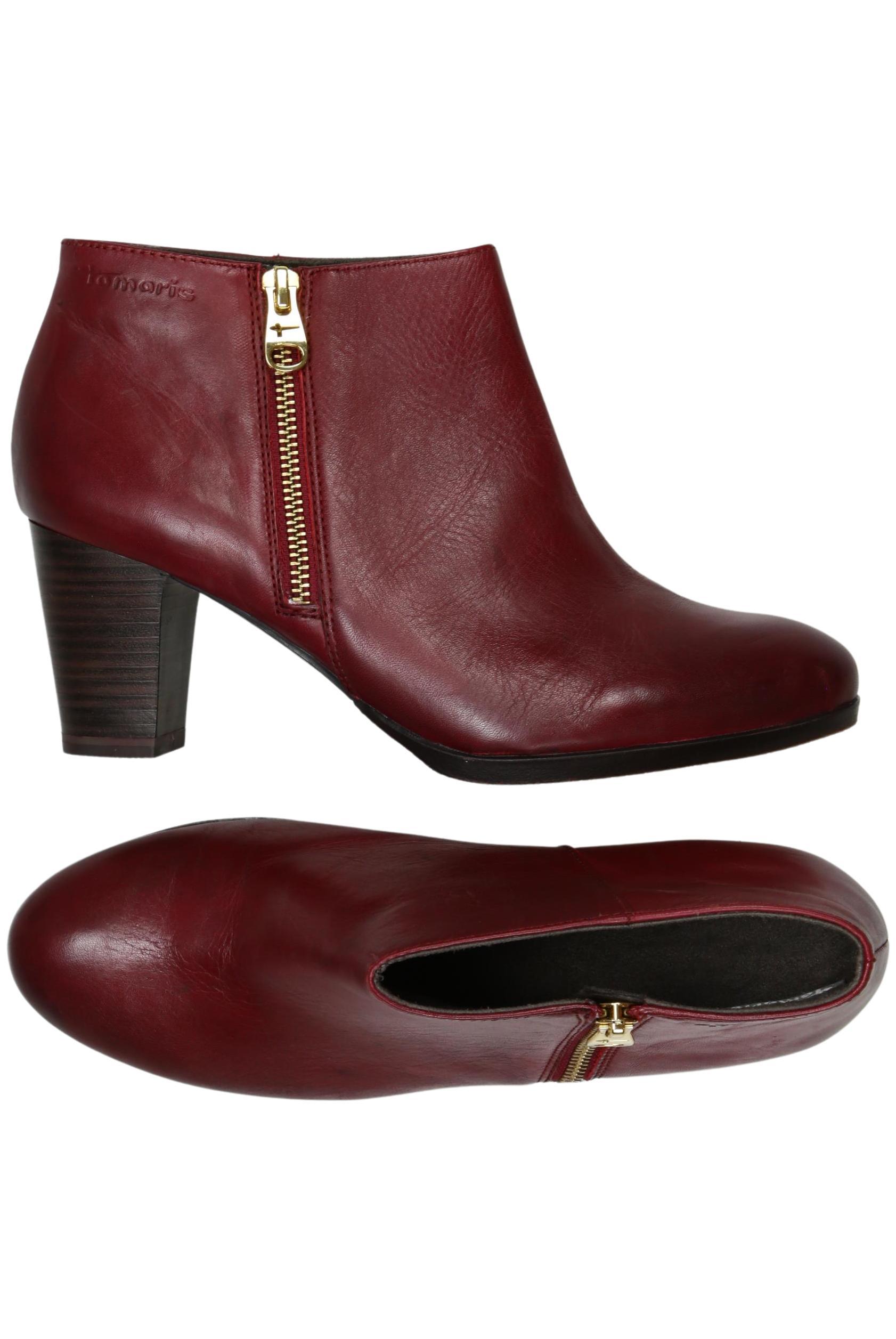 

Tamaris Damen Stiefelette, rot, Gr. 39