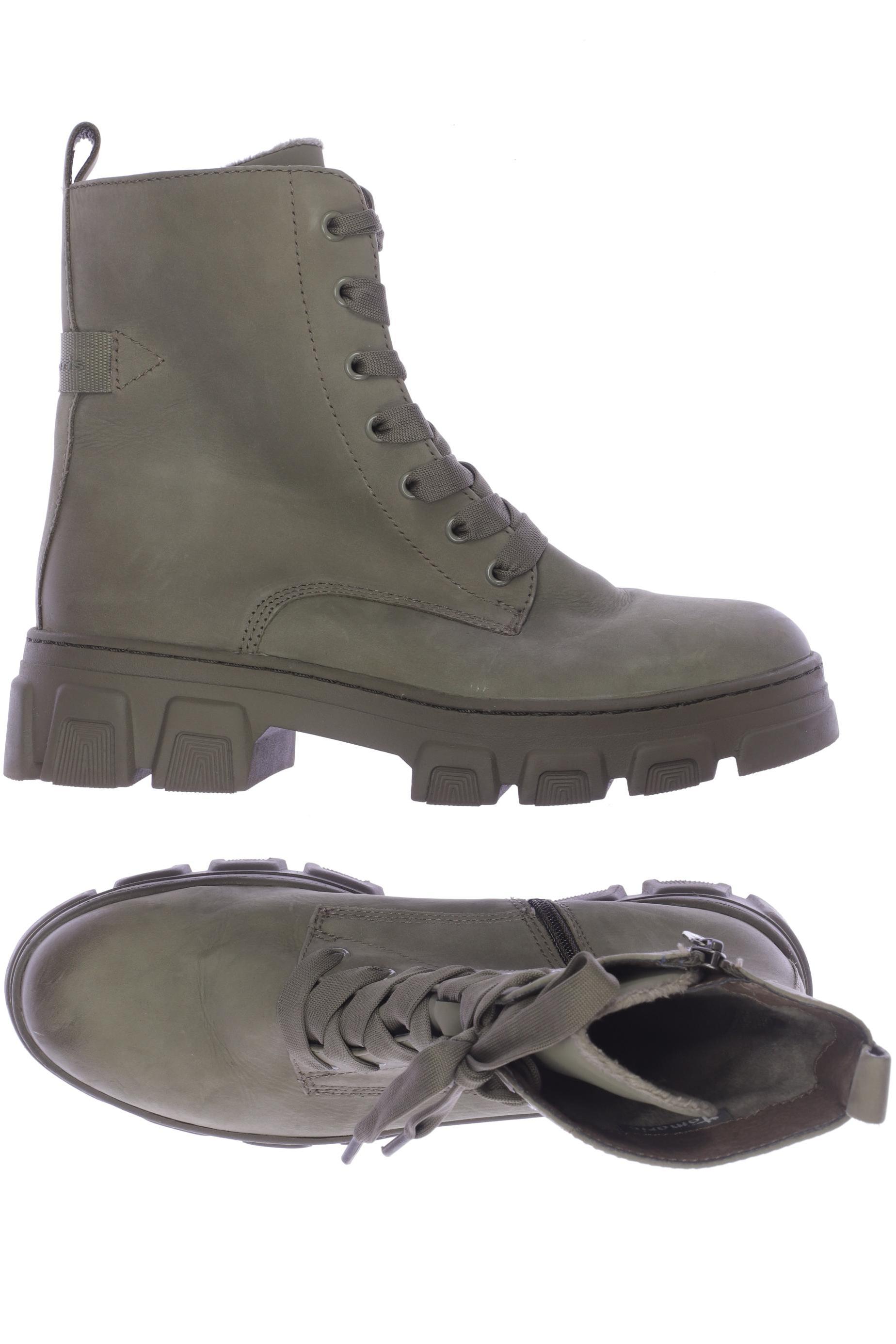 

Tamaris Damen Stiefelette, grün, Gr. 40