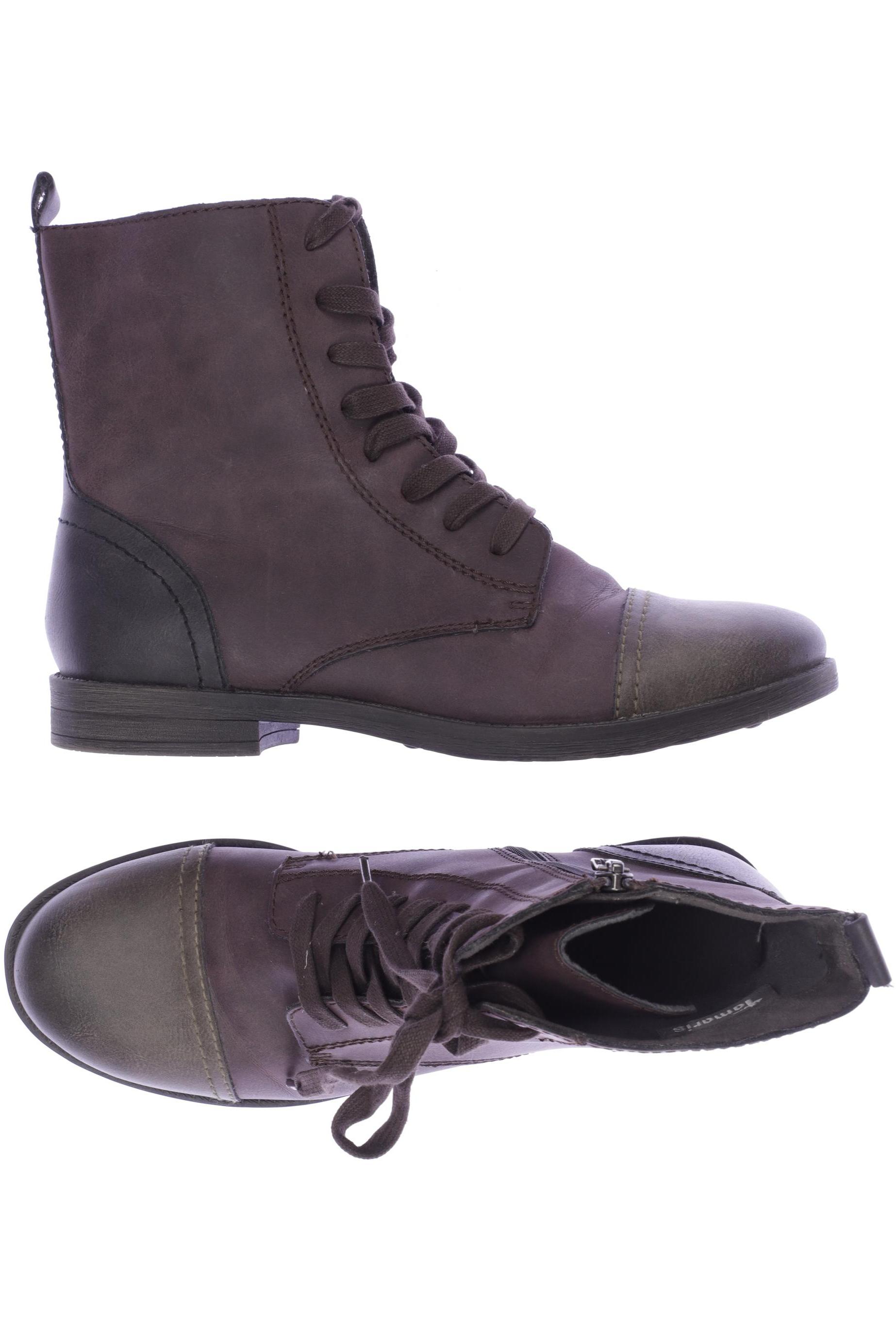 

Tamaris Damen Stiefelette, bordeaux, Gr. 39