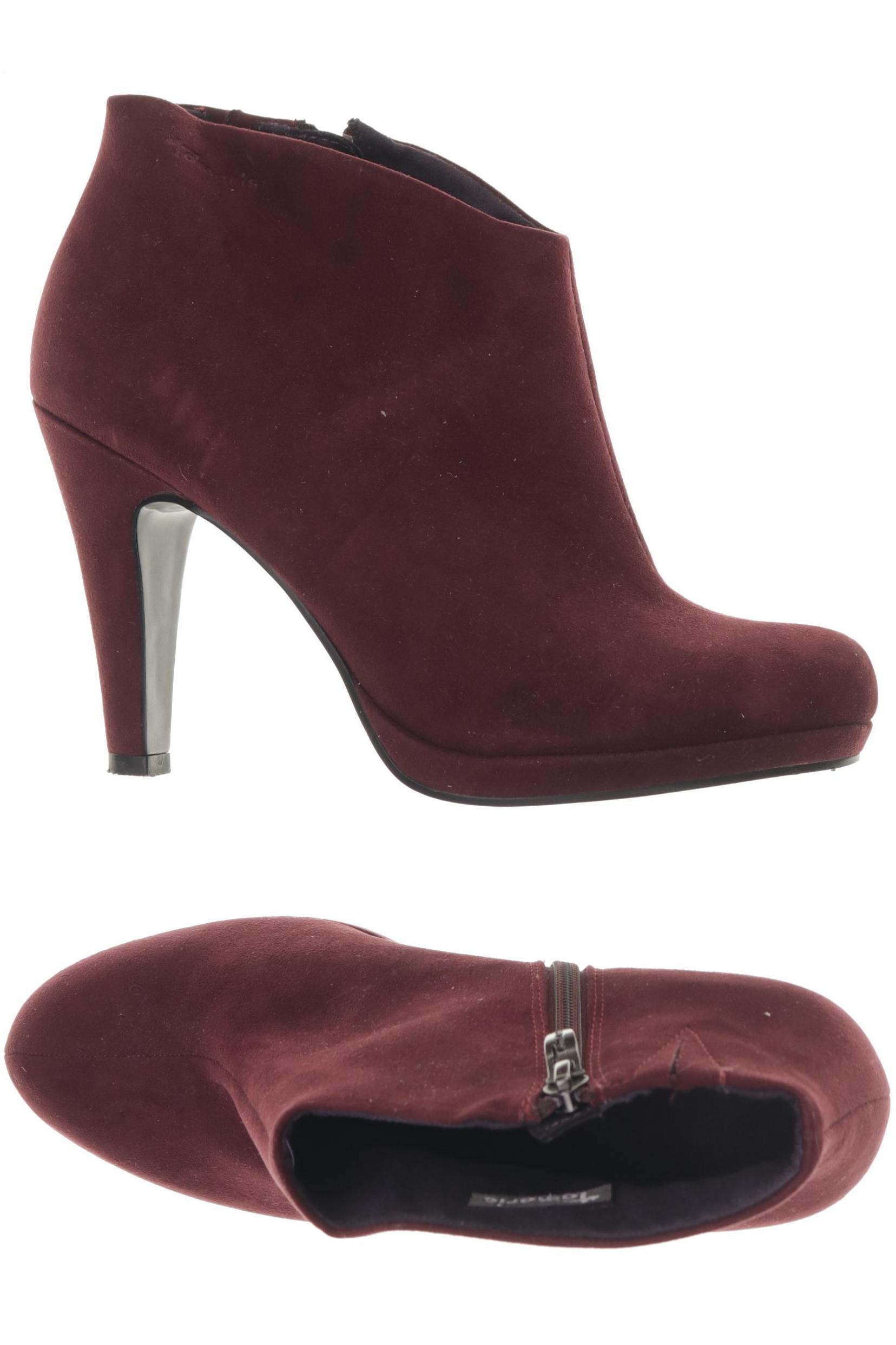 

Tamaris Damen Stiefelette, rot, Gr. 40